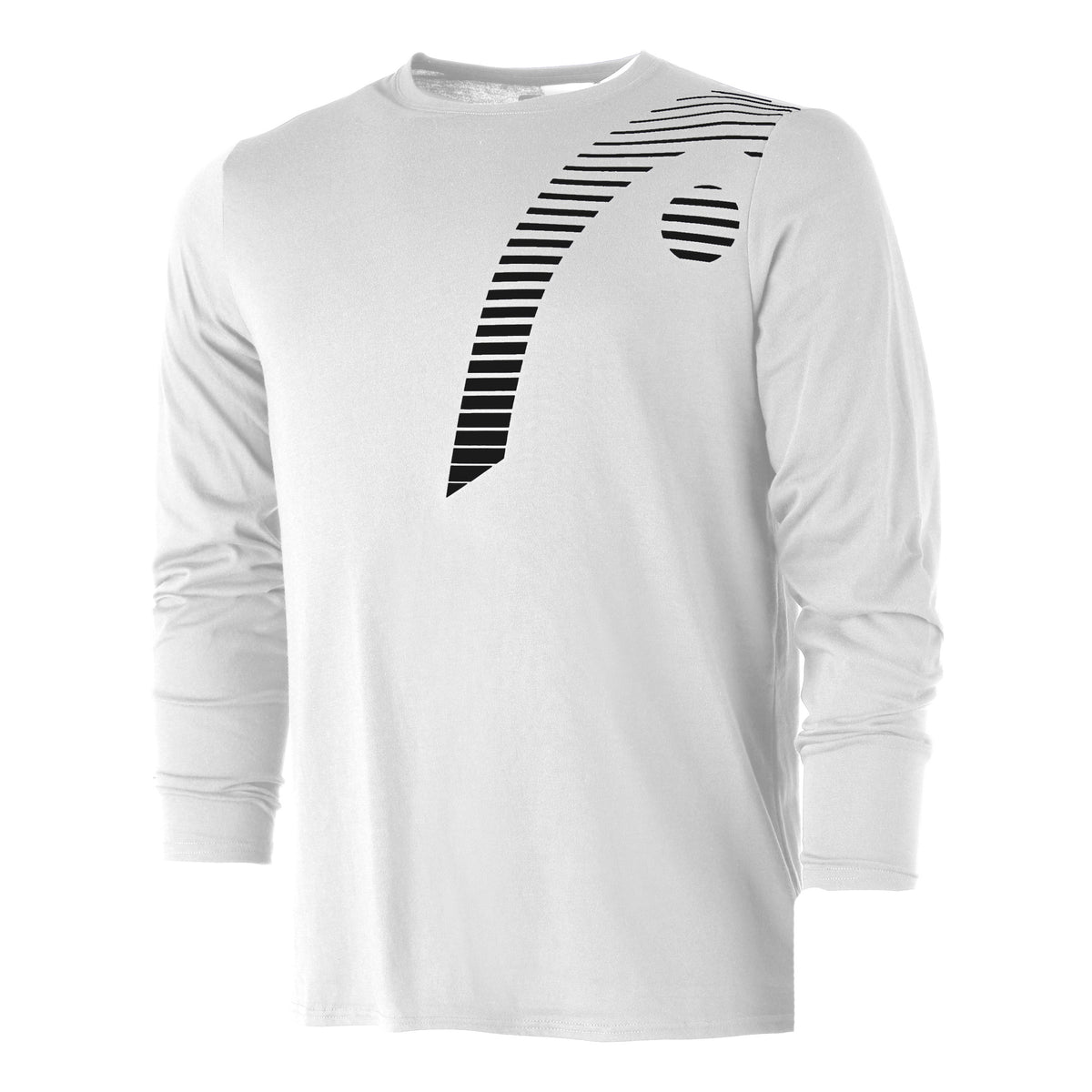 HEAD Club 22 Cliff Haut Manches Longues Hommes-Blanc,Noir