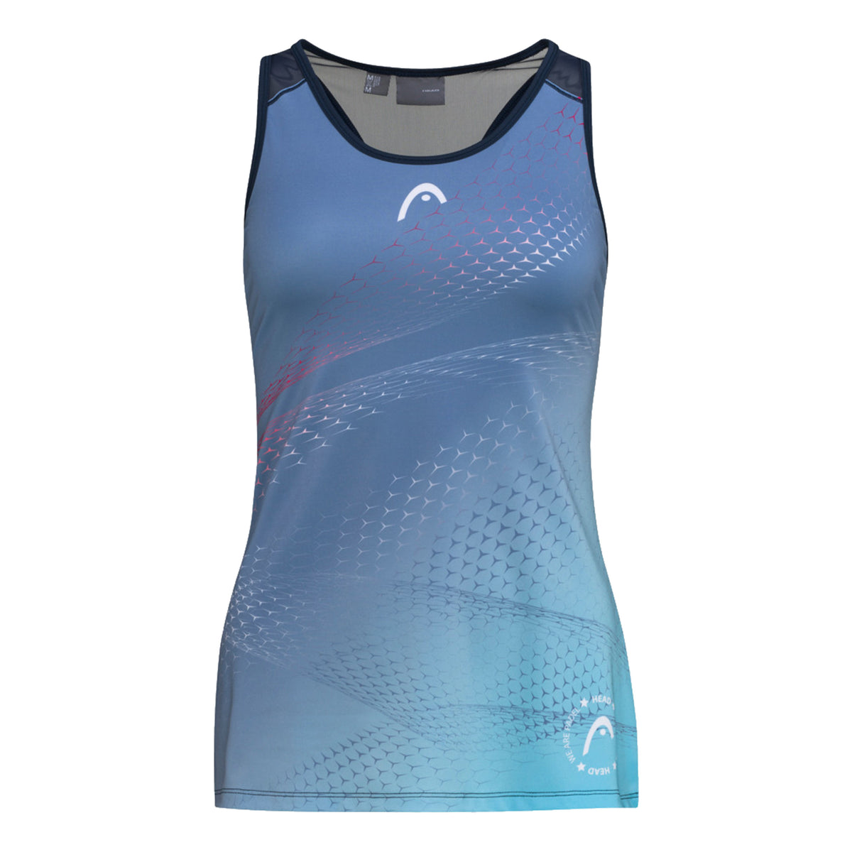 HEAD Play Tech Débardeur tank top Femmes - bleu clair, blanc