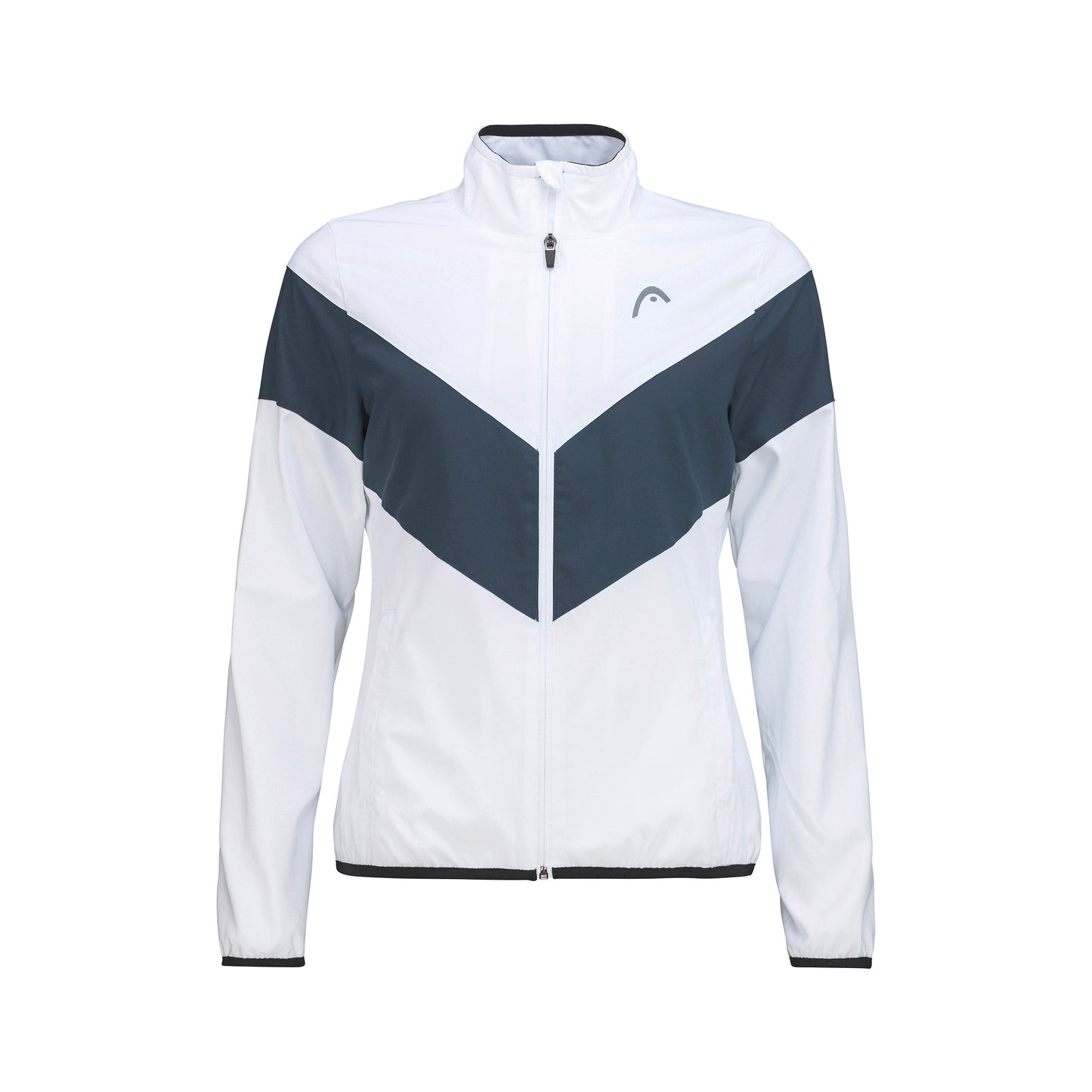 HEAD Club 22 Veste de survêtement Filles - blanc, bleu foncé