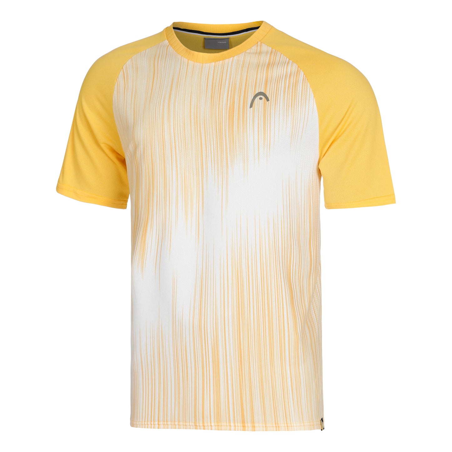 HEAD Performance T-shirt Hommes - jaune doré, blanc