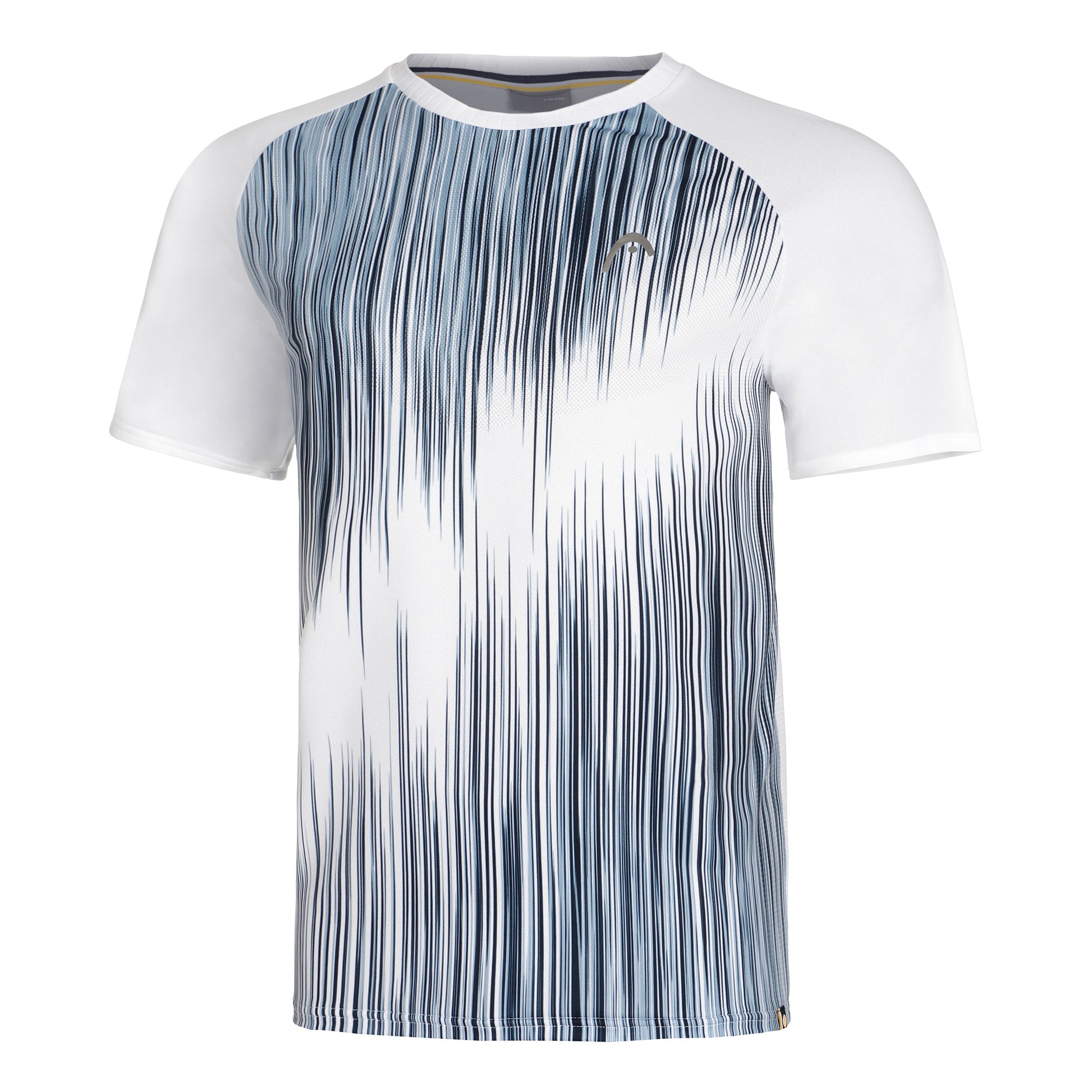 HEAD Performance T-shirt Hommes - blanc, bleu foncé
