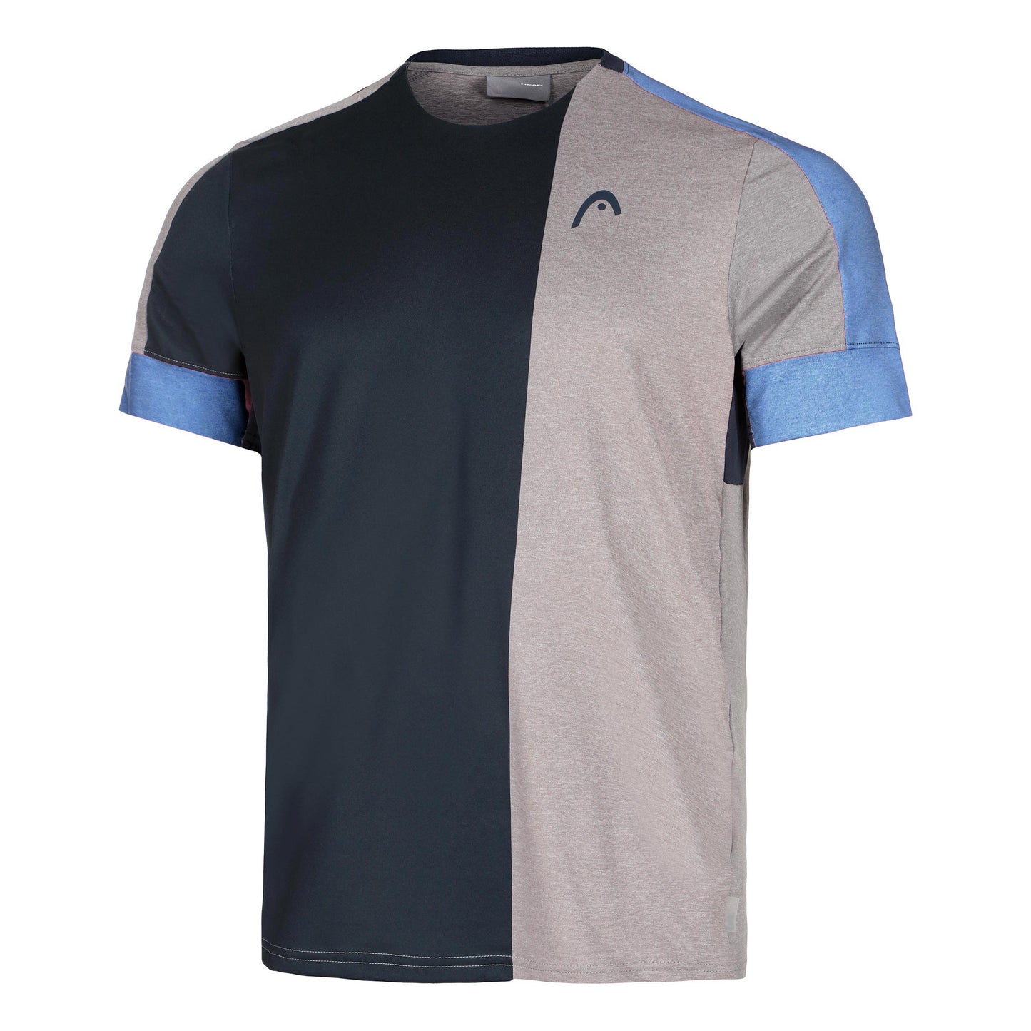 HEAD Play Tech T-shirt Hommes - bleu foncé, bleu clair