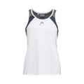 Club 22 Débardeur tank top Filles - blanc, bleu foncé