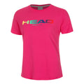 Rainbow T-shirt Femmes - pink,