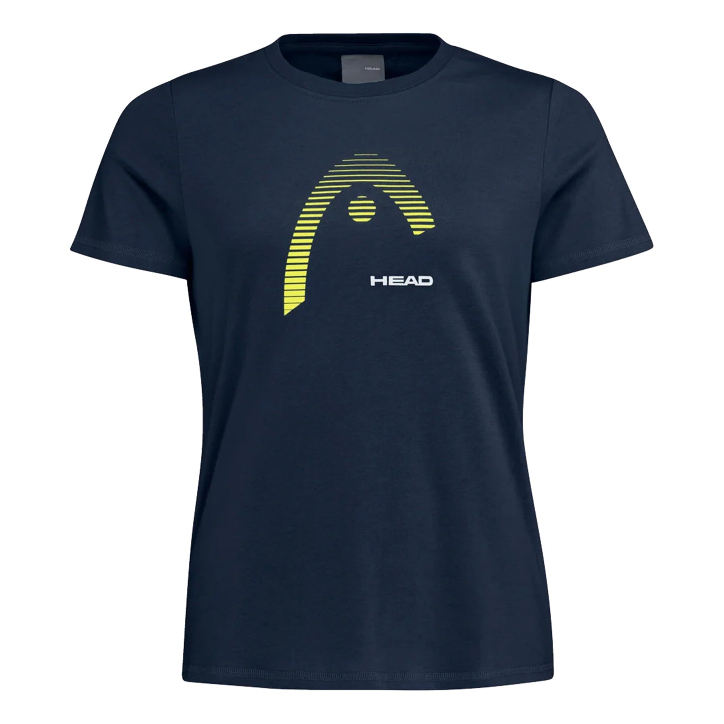 HEAD Lara T-shirt Femmes - bleu foncé, jaune