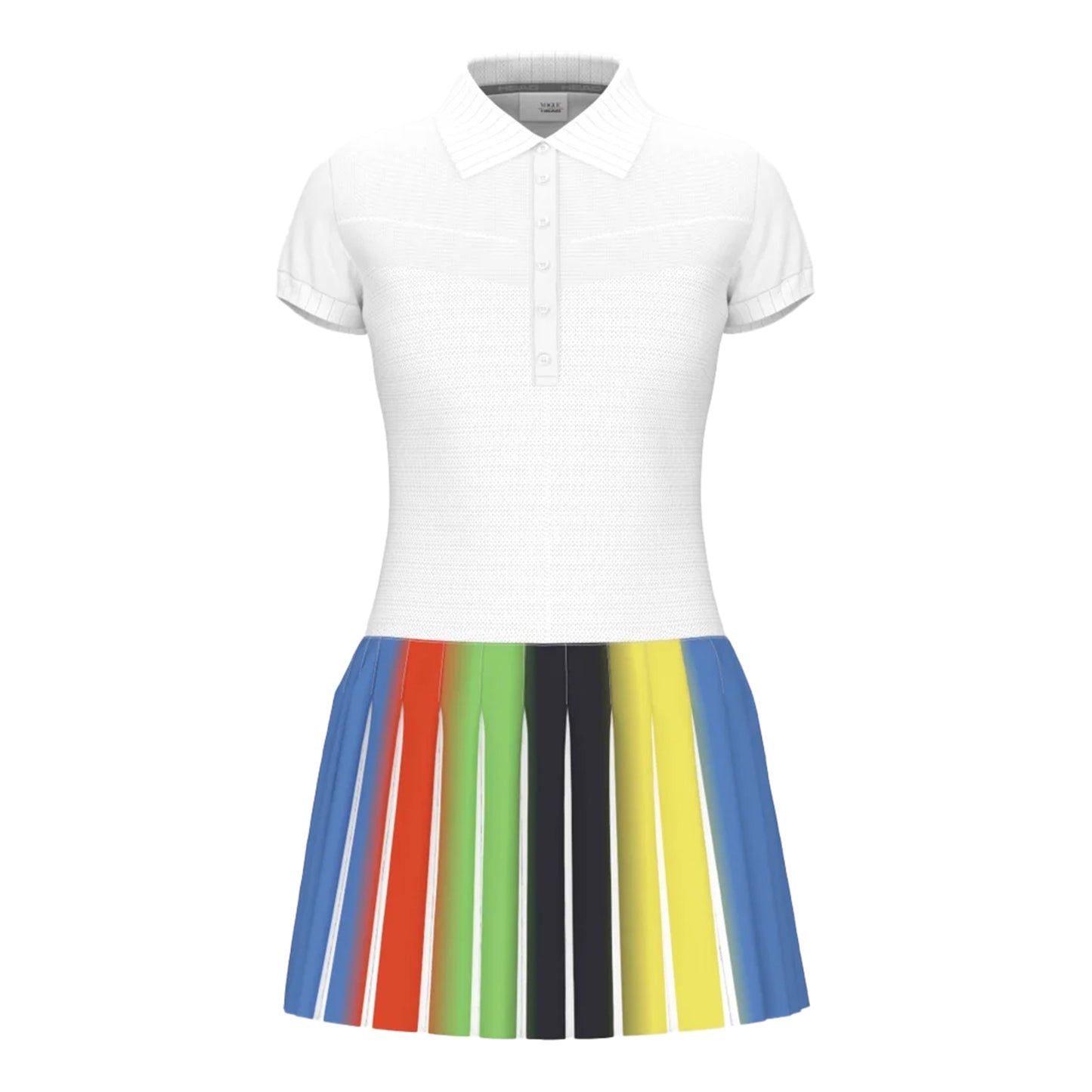HEAD Vogue Robe Femmes - blanc, multicouleur