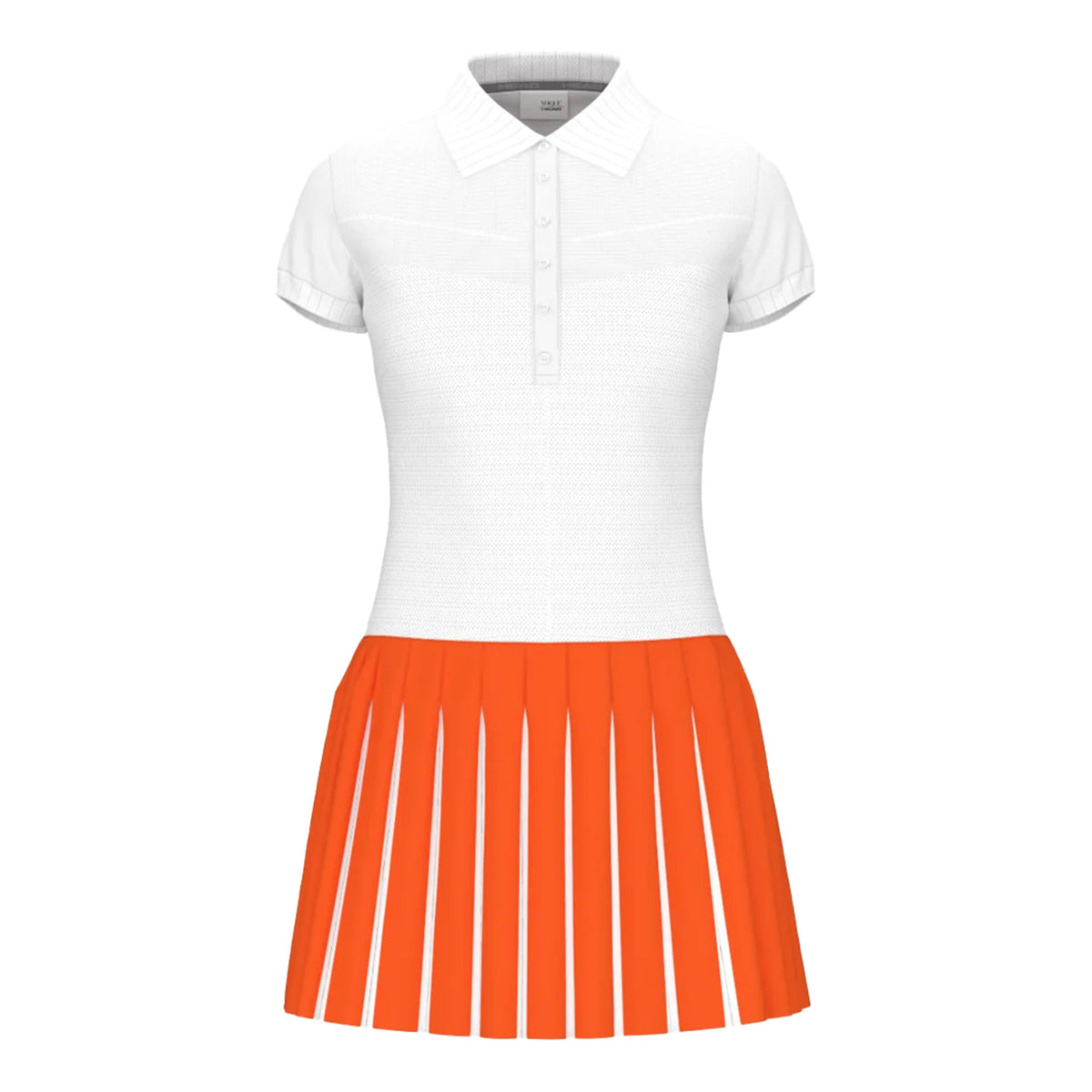 HEAD Vogue Robe Femmes - blanc, orange
