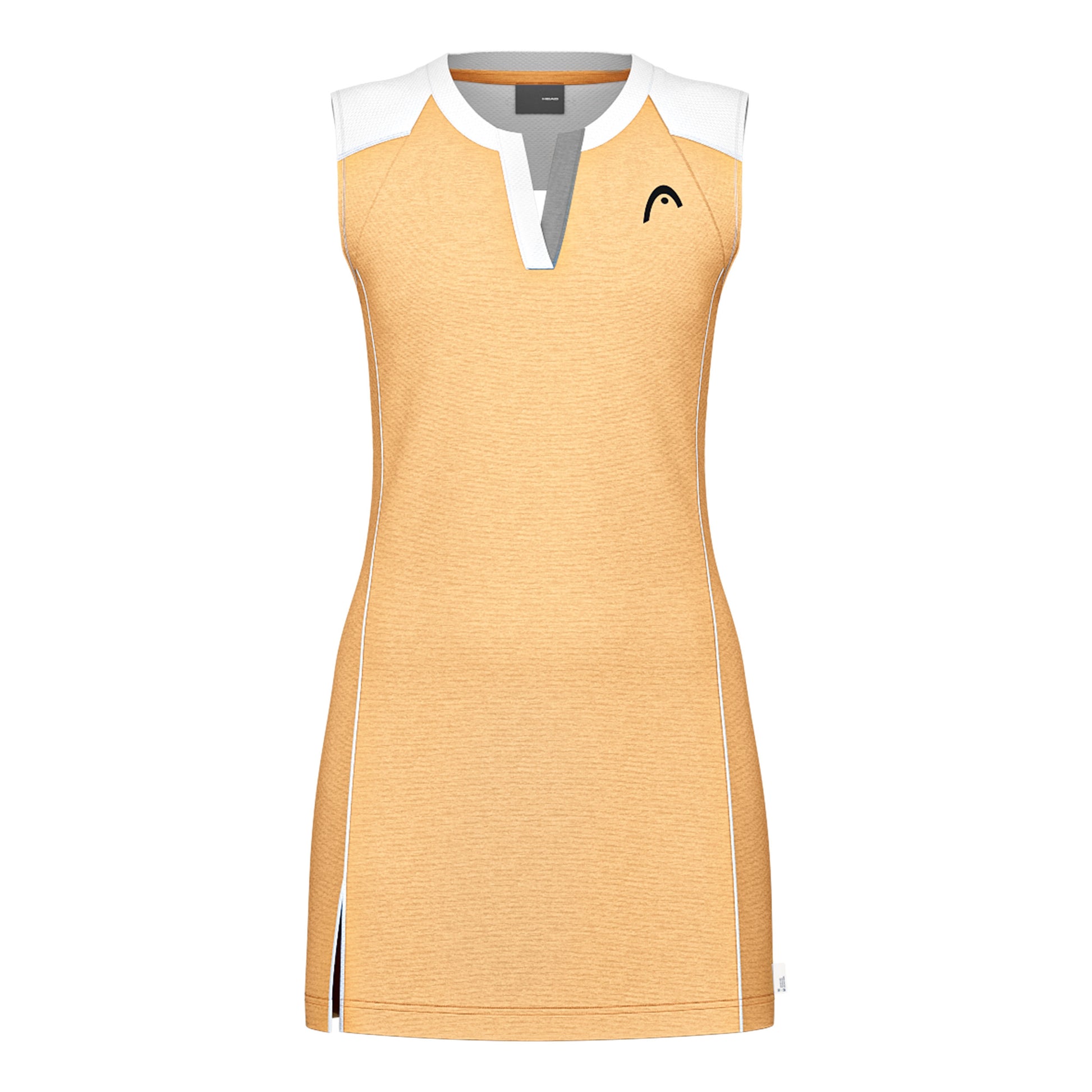 HEAD Play Tech Robe Femmes-Jaune Doré