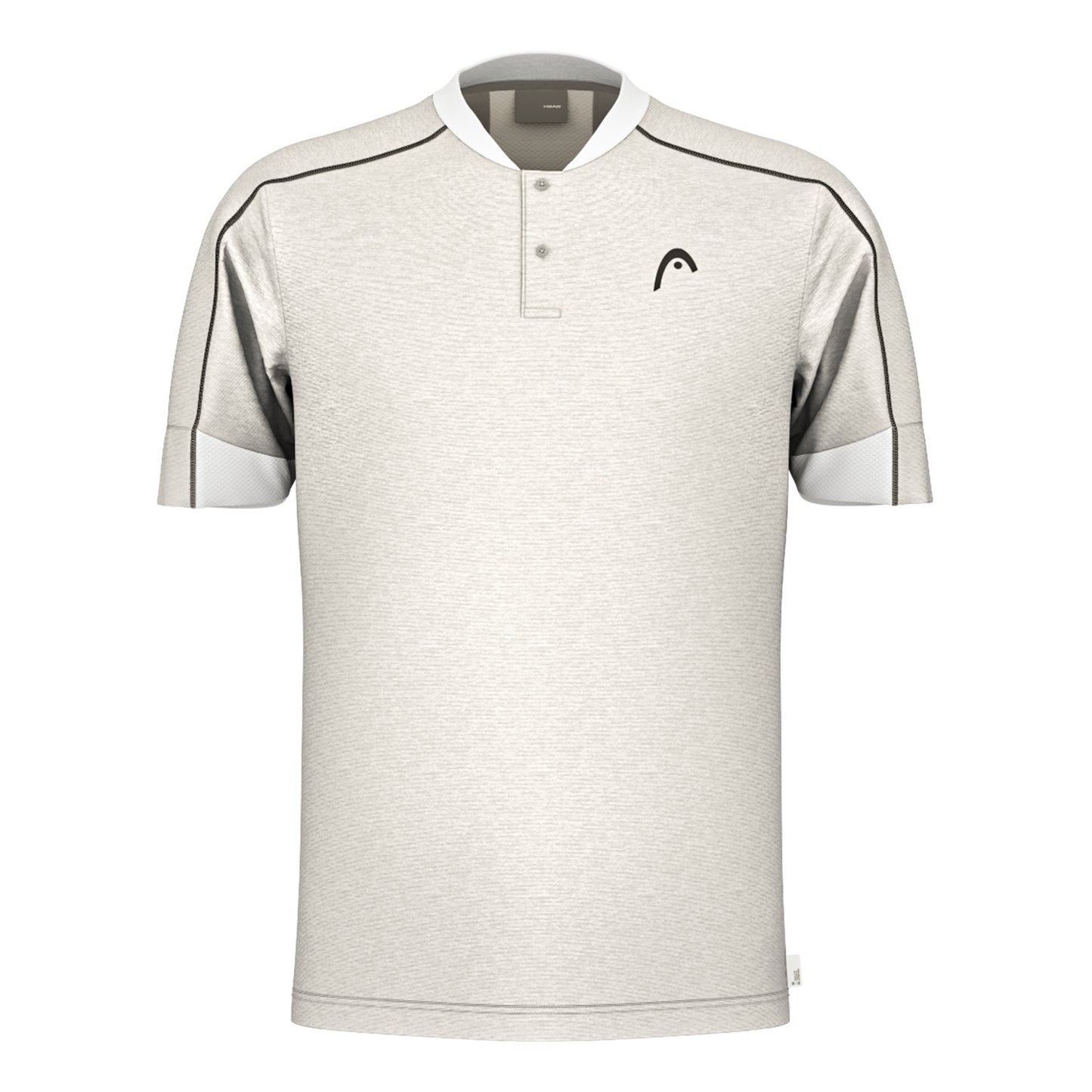 HEAD Play Tech Polo Hommes-Gris Clair