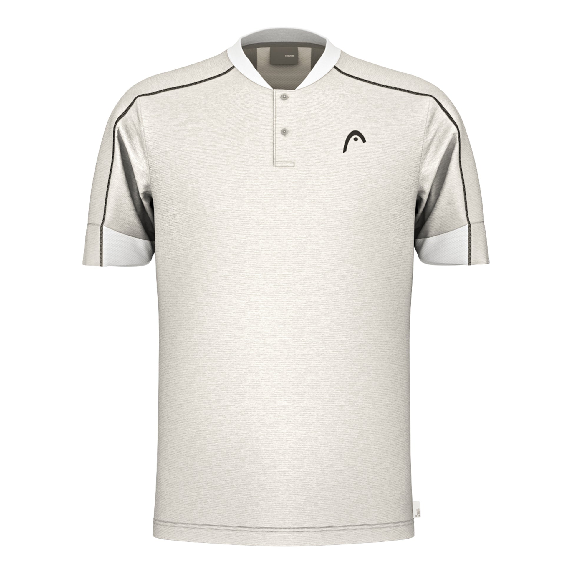 HEAD Play Tech Polo Hommes-Gris Clair