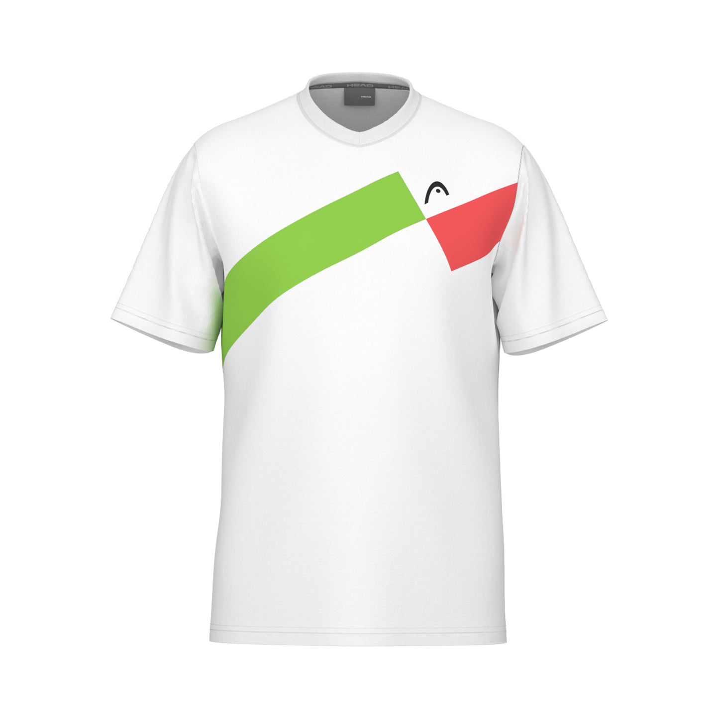 HEAD Topspin T-shirt Garçons-Rouge,Blanc