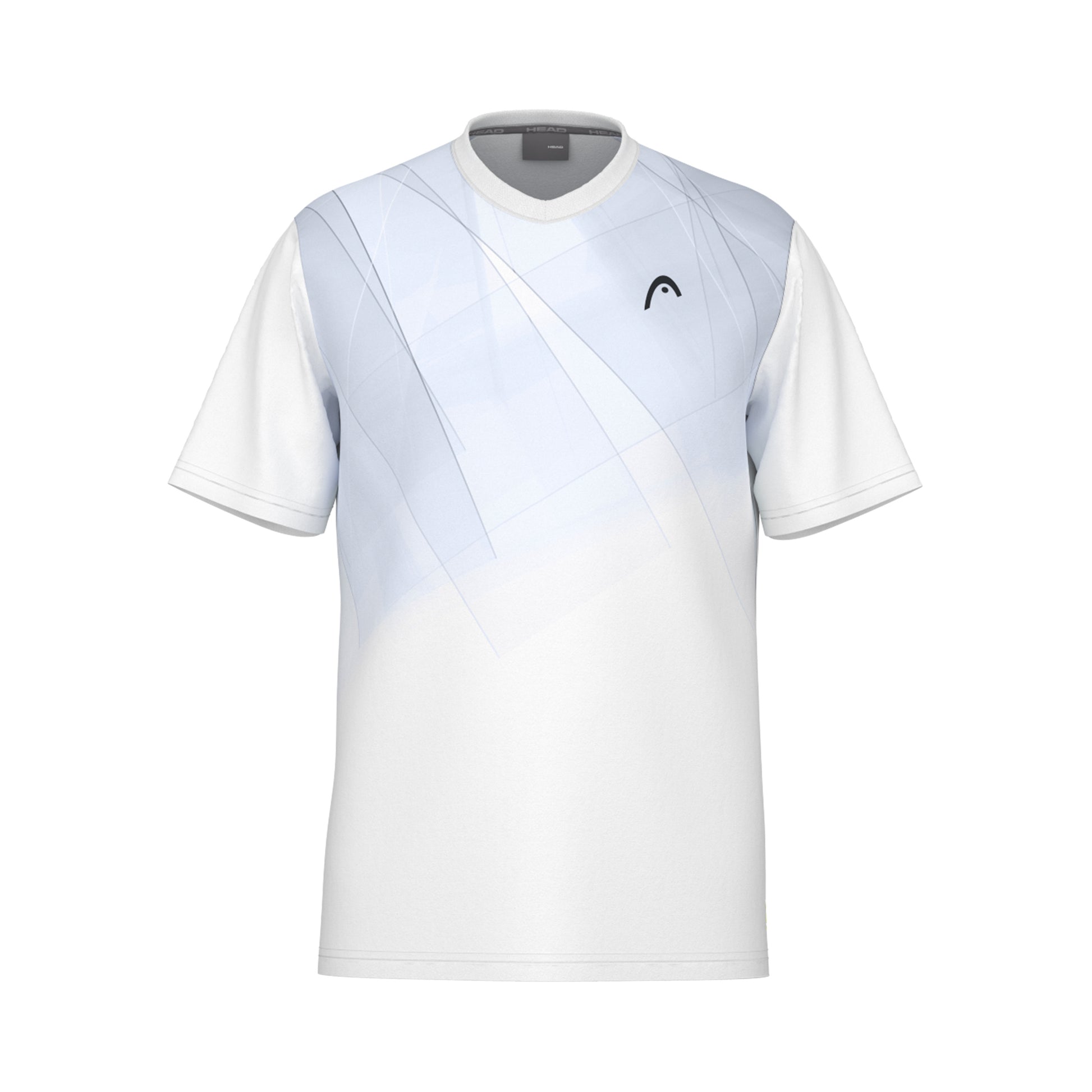 HEAD Topspin T-shirt Garçons-Blanc,Bleu Foncé