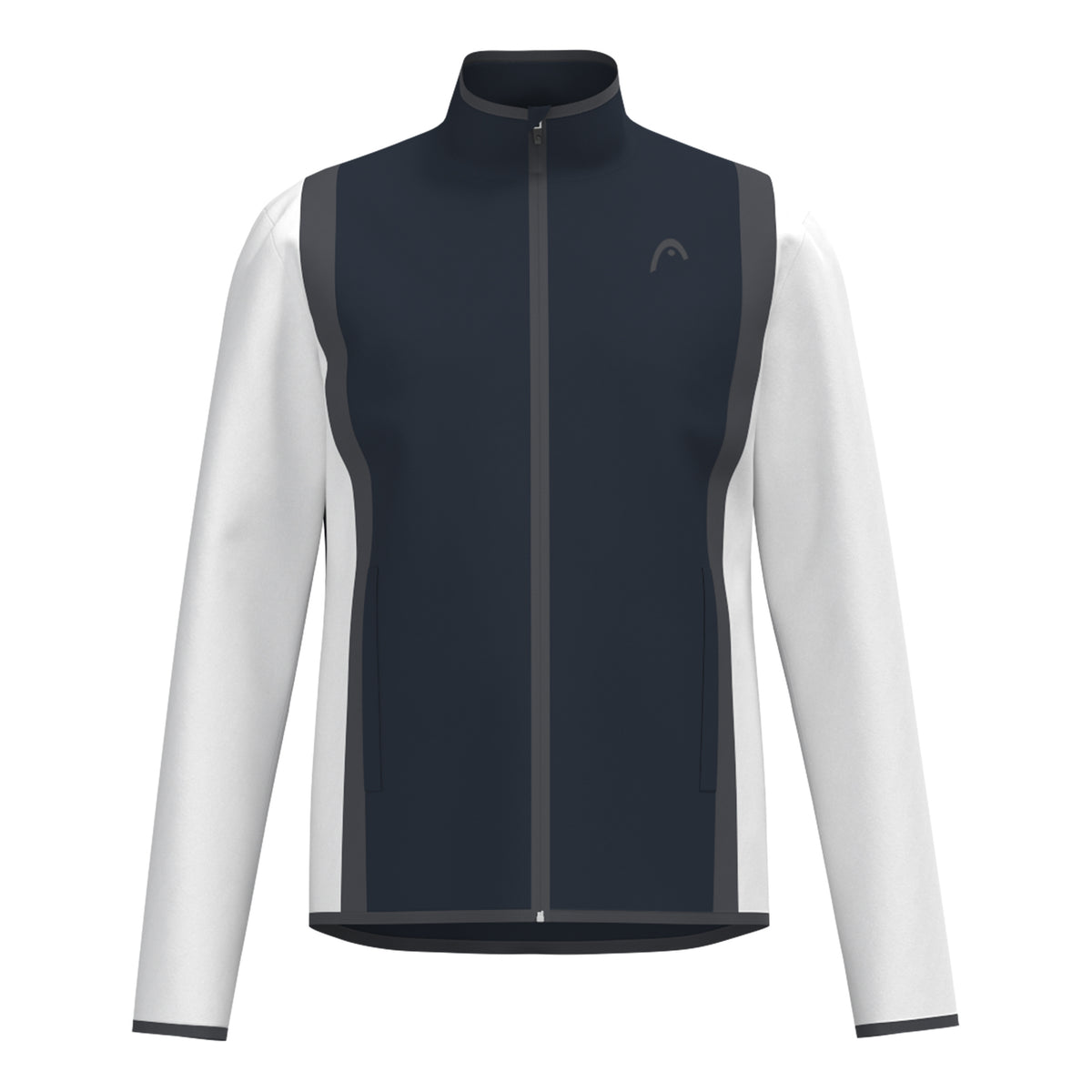 HEAD Club 25 Veste de survêtement Hommes - bleu foncé, blanc