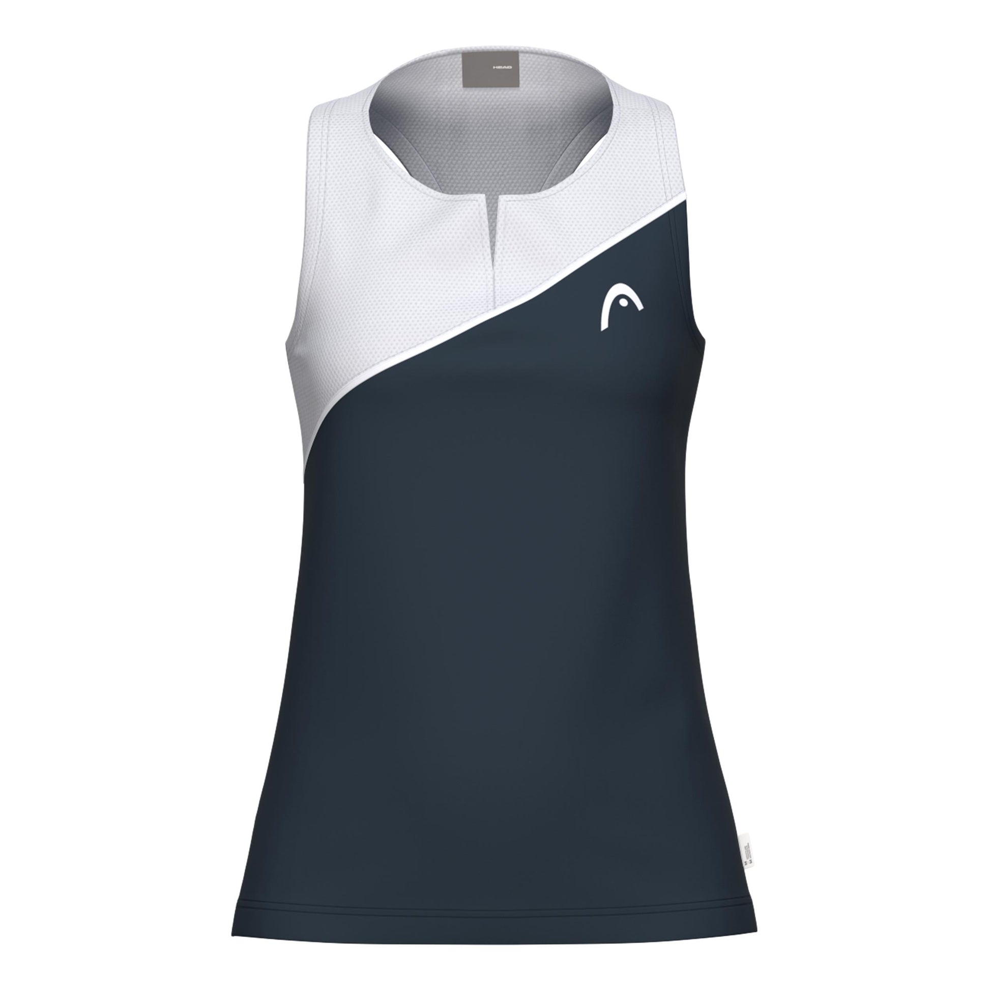HEAD Spirit Débardeur tank top Femmes - bleu foncé, blanc