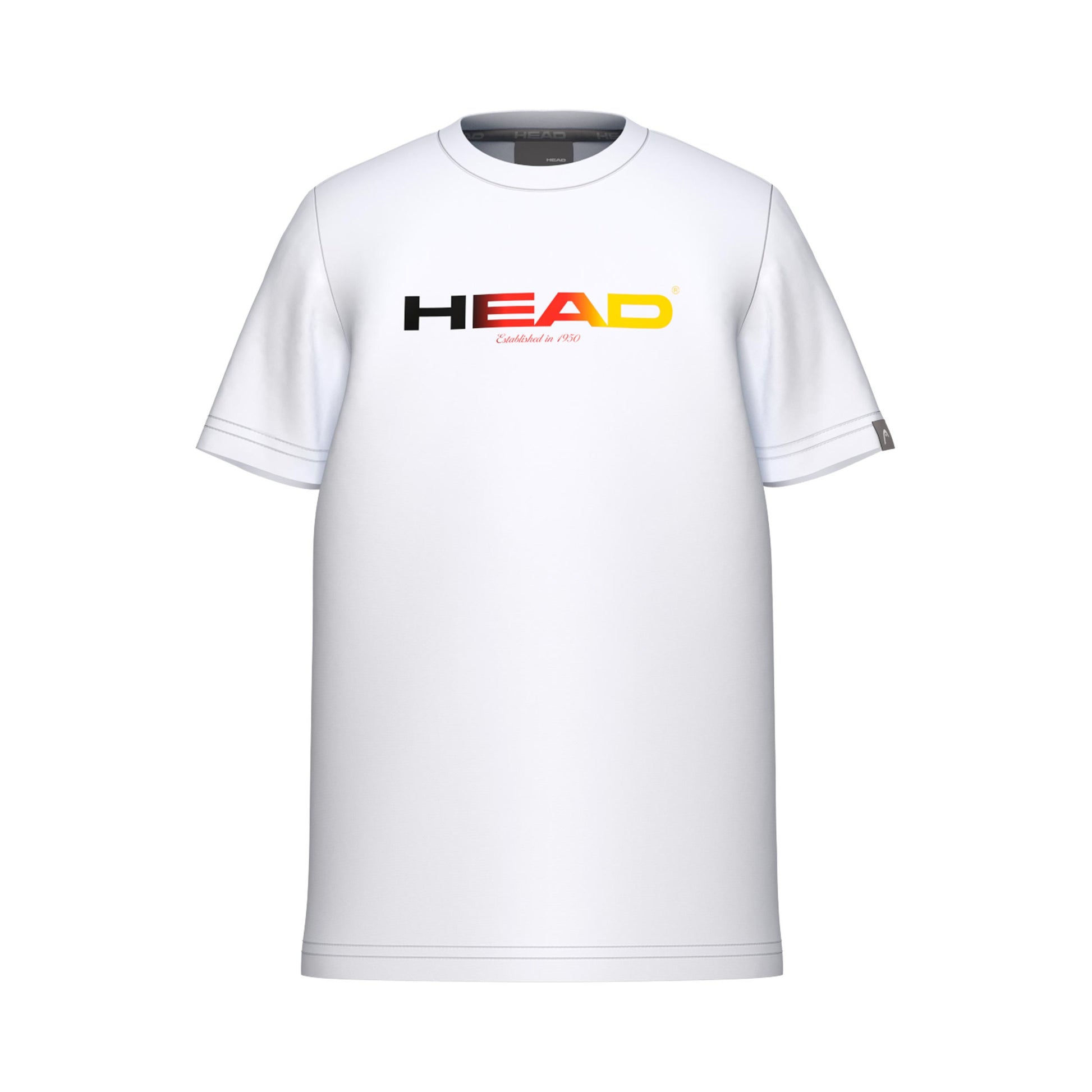 HEAD DTB Rainbow T-shirt Enfants-blanc