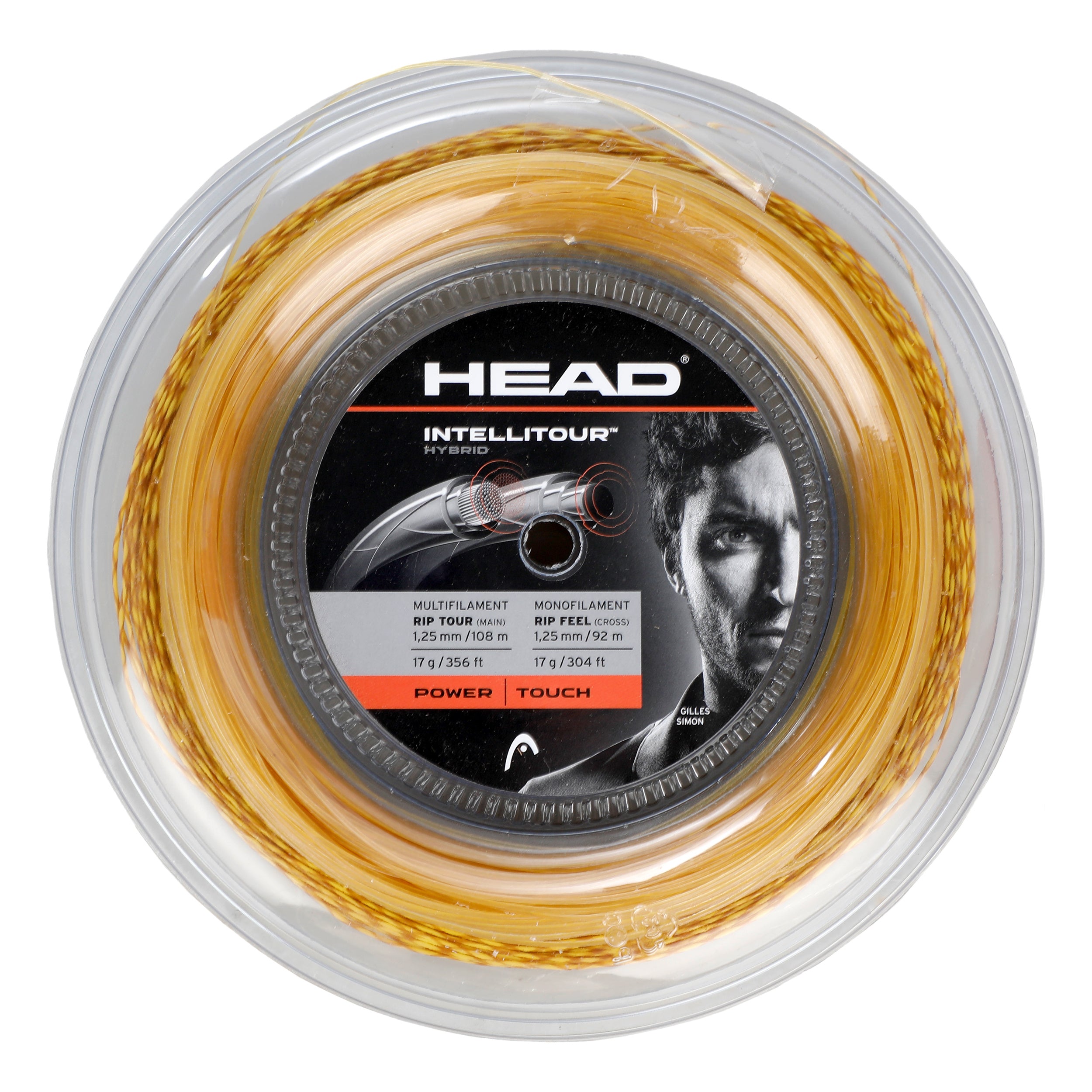 HEAD IntelliTour Bobine Cordage 200m-Beige