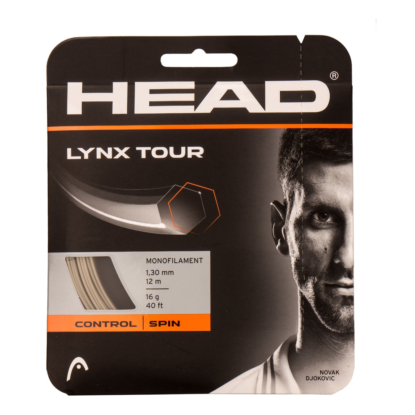 HEAD Lynx Tour Cordage En Garniture 12m-Écru