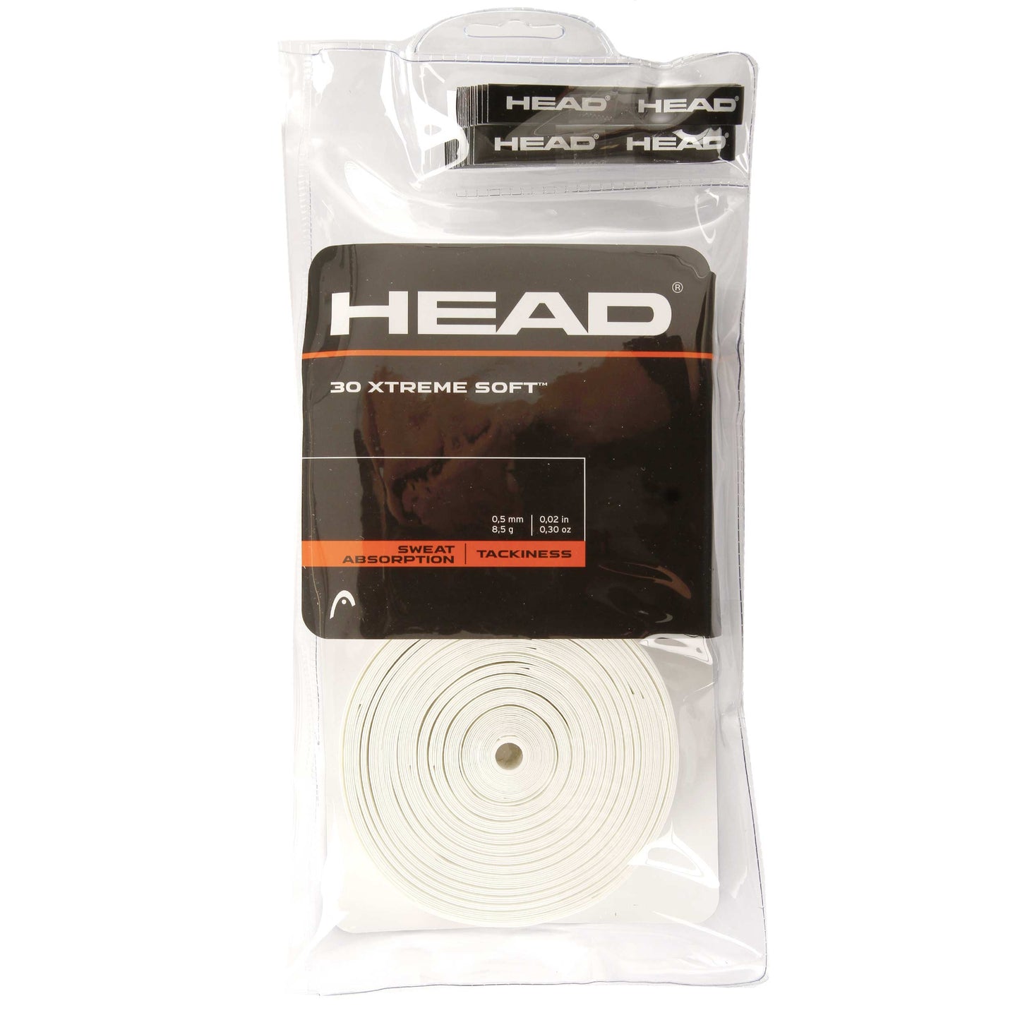 HEAD Xtreme Soft Pack de 30 - blanc