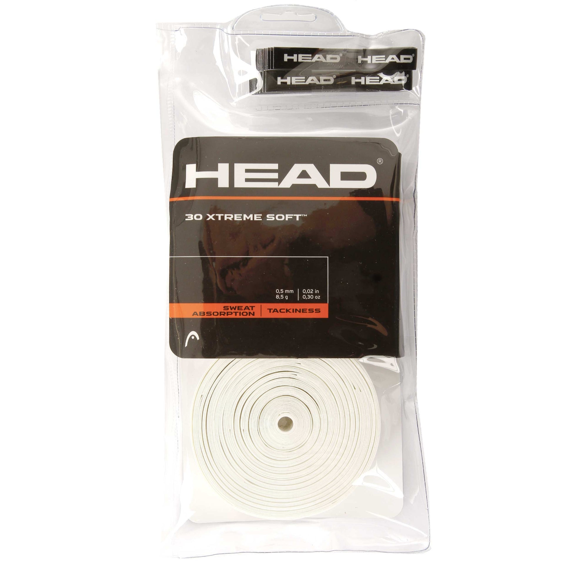 HEAD Xtreme Soft Pack de 30 - blanc