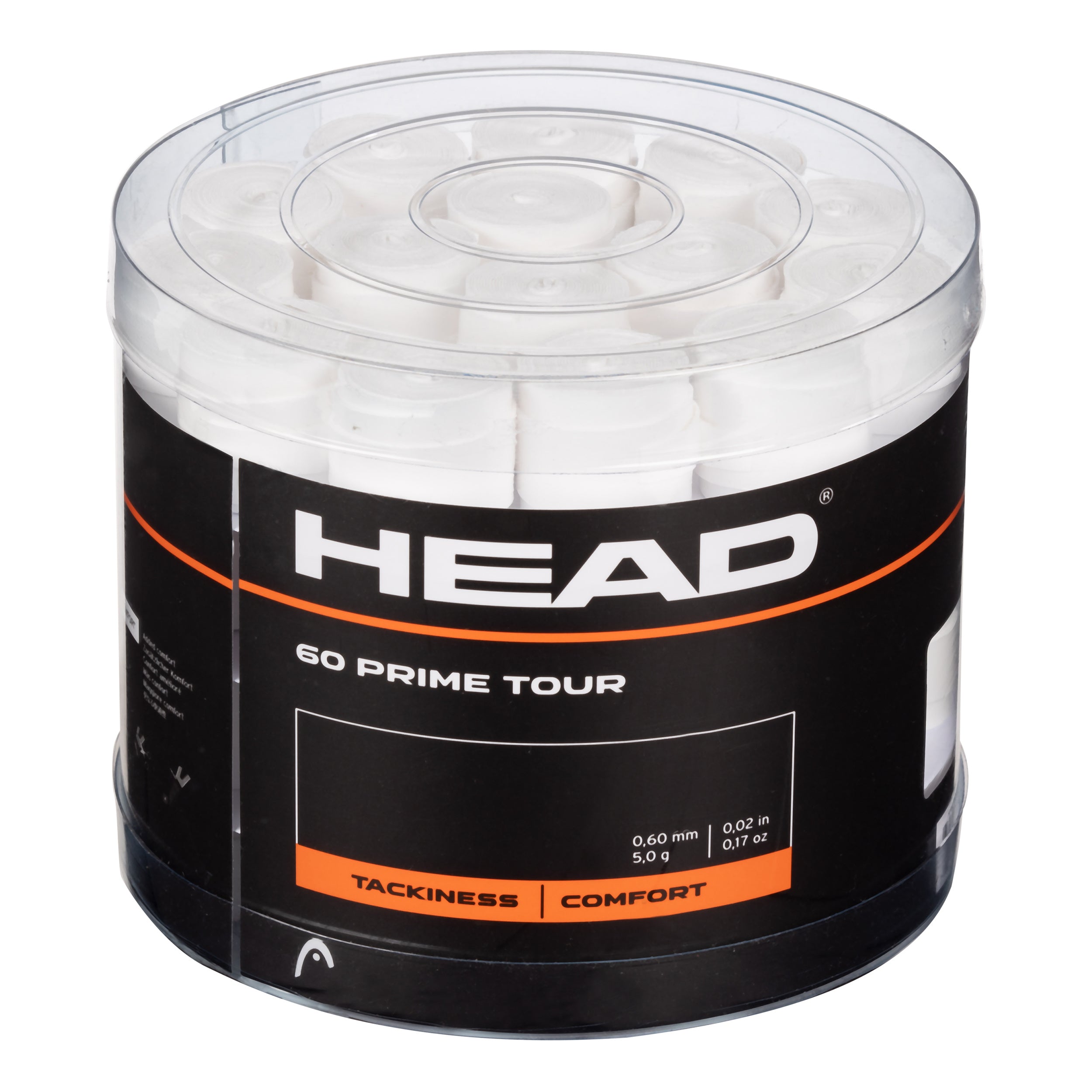 HEAD Prime Tour Pack de 60 - blanc