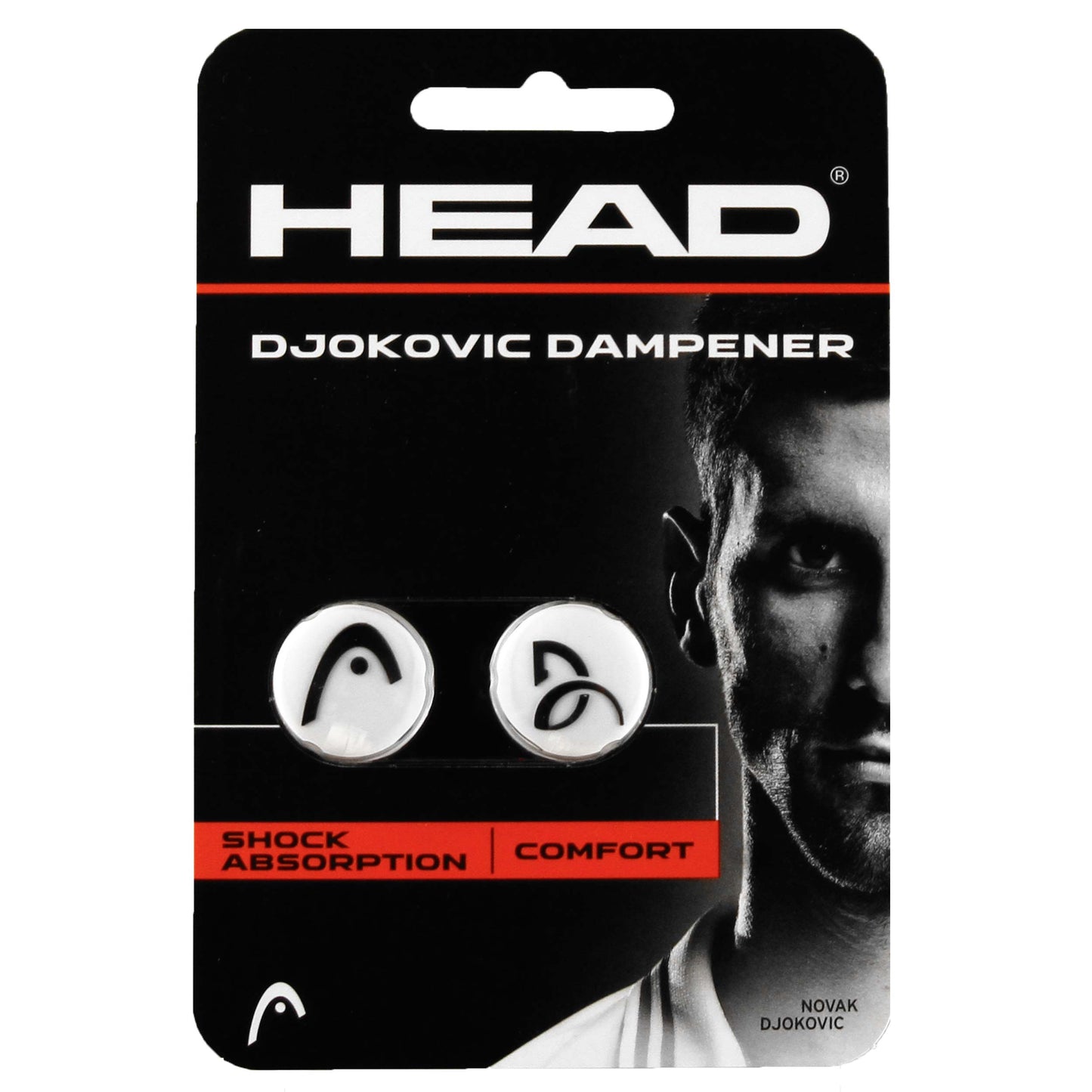 HEAD Antivibrateur Pack De 2 Unités-Blanc