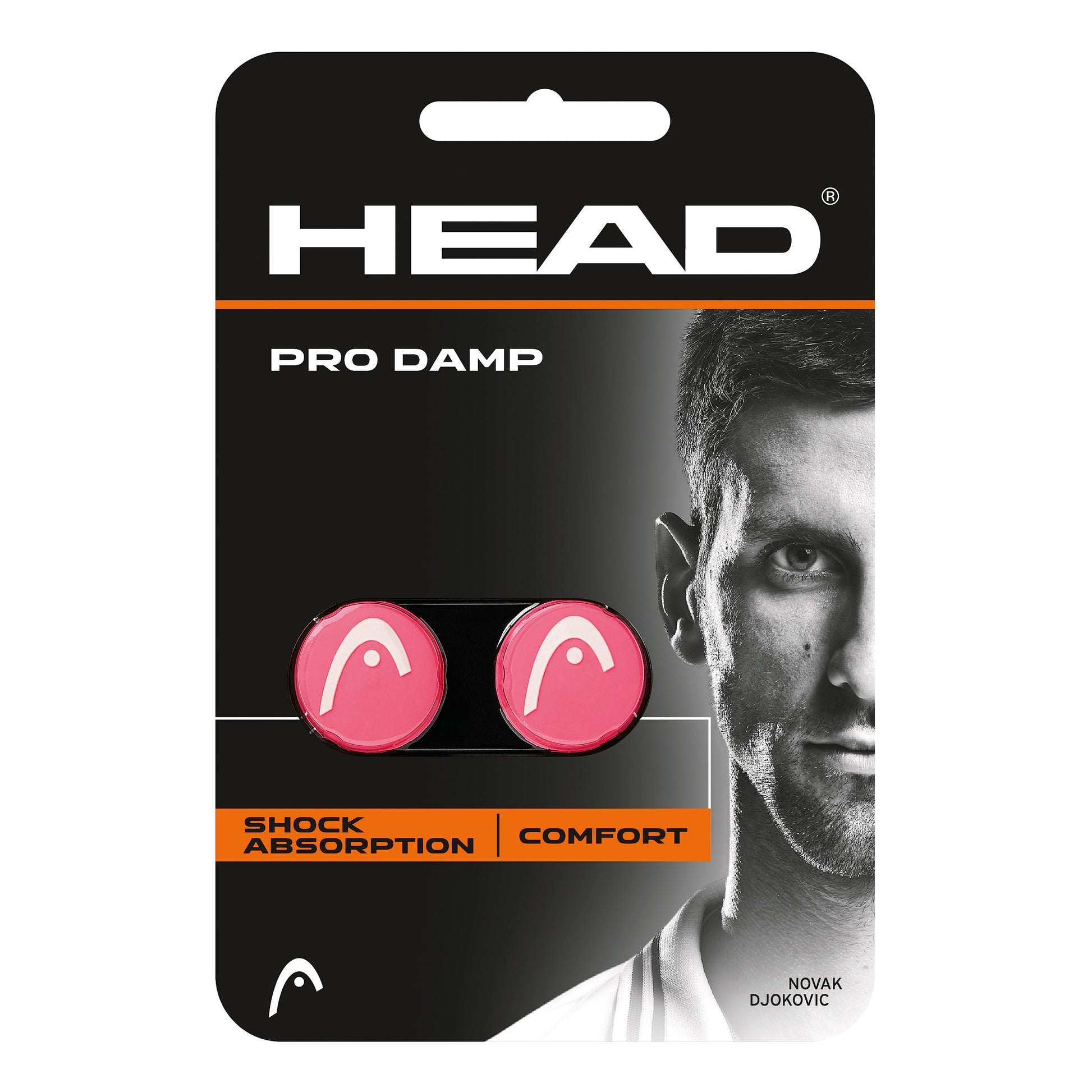 HEAD Pro Damp Antivibrateur Pack De 2 Unités-Pink
