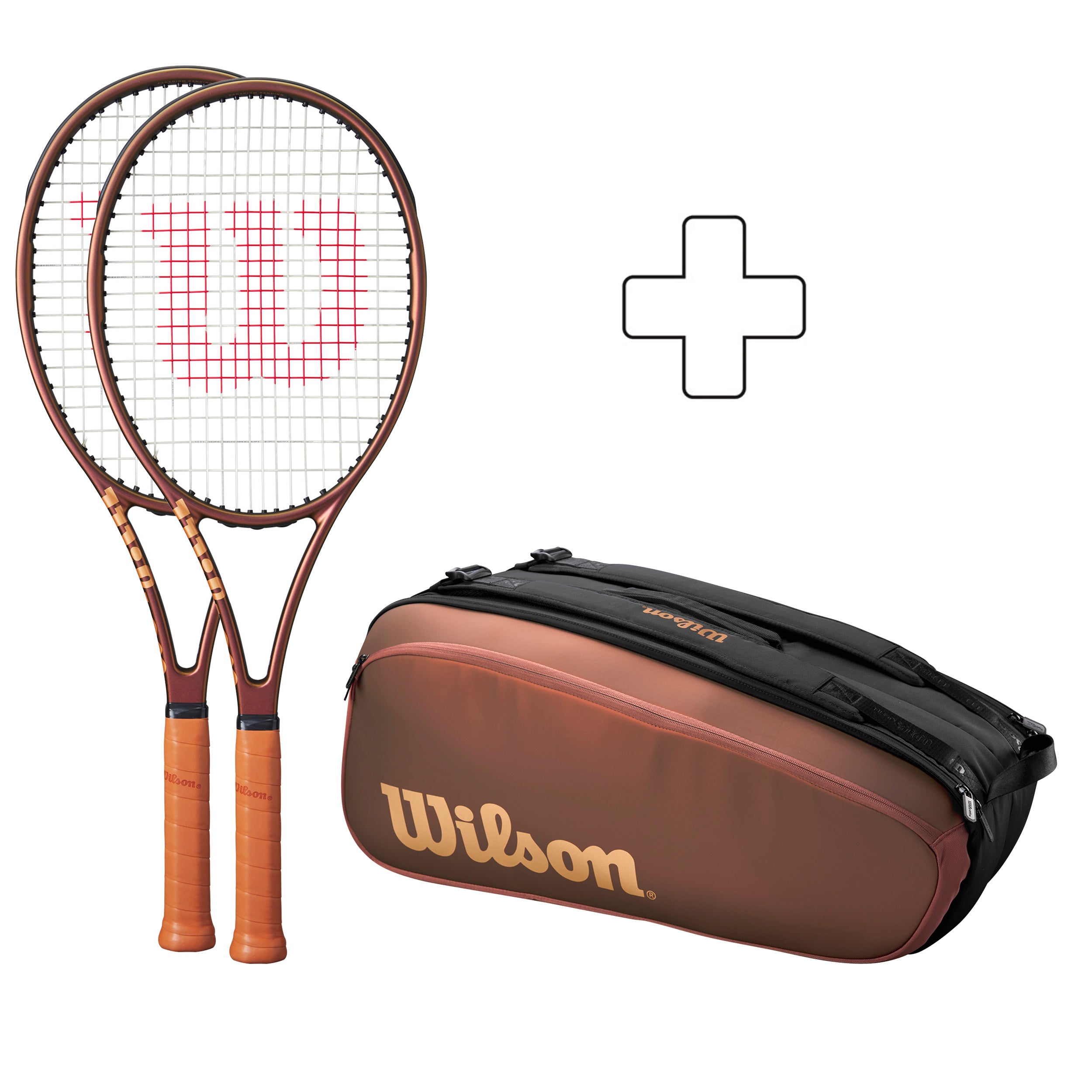 Wilson Pack de 2 unités 97L V14 + sac de tennis