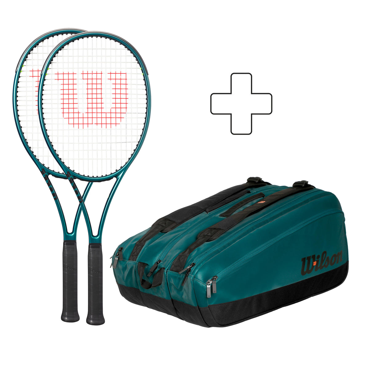 Wilson 2x 98 18X20 v9 + sac de tennis