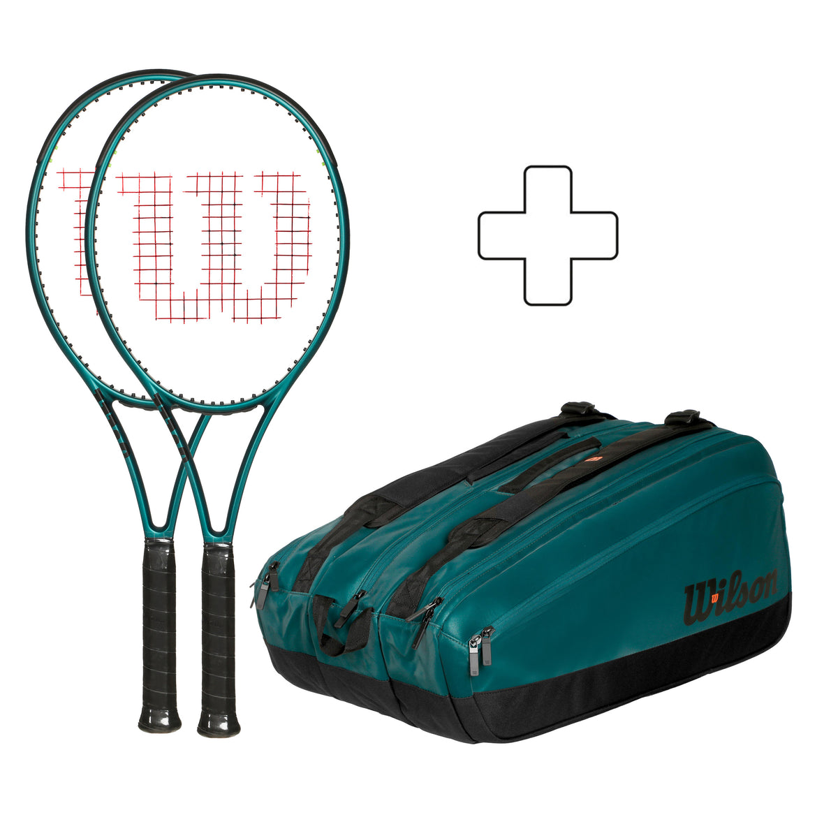 Wilson 2x 2x 100 v9 + sac de tennis