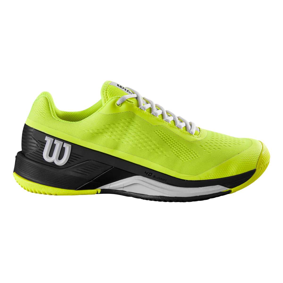 Wilson Pro 4.0 Chaussures toutes surfaces Hommes - jaunes fluo, noir