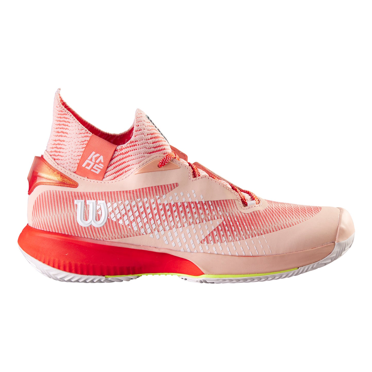 Wilson Kaos Rapide SFT Chaussure Terre Battue Femmes-Corail