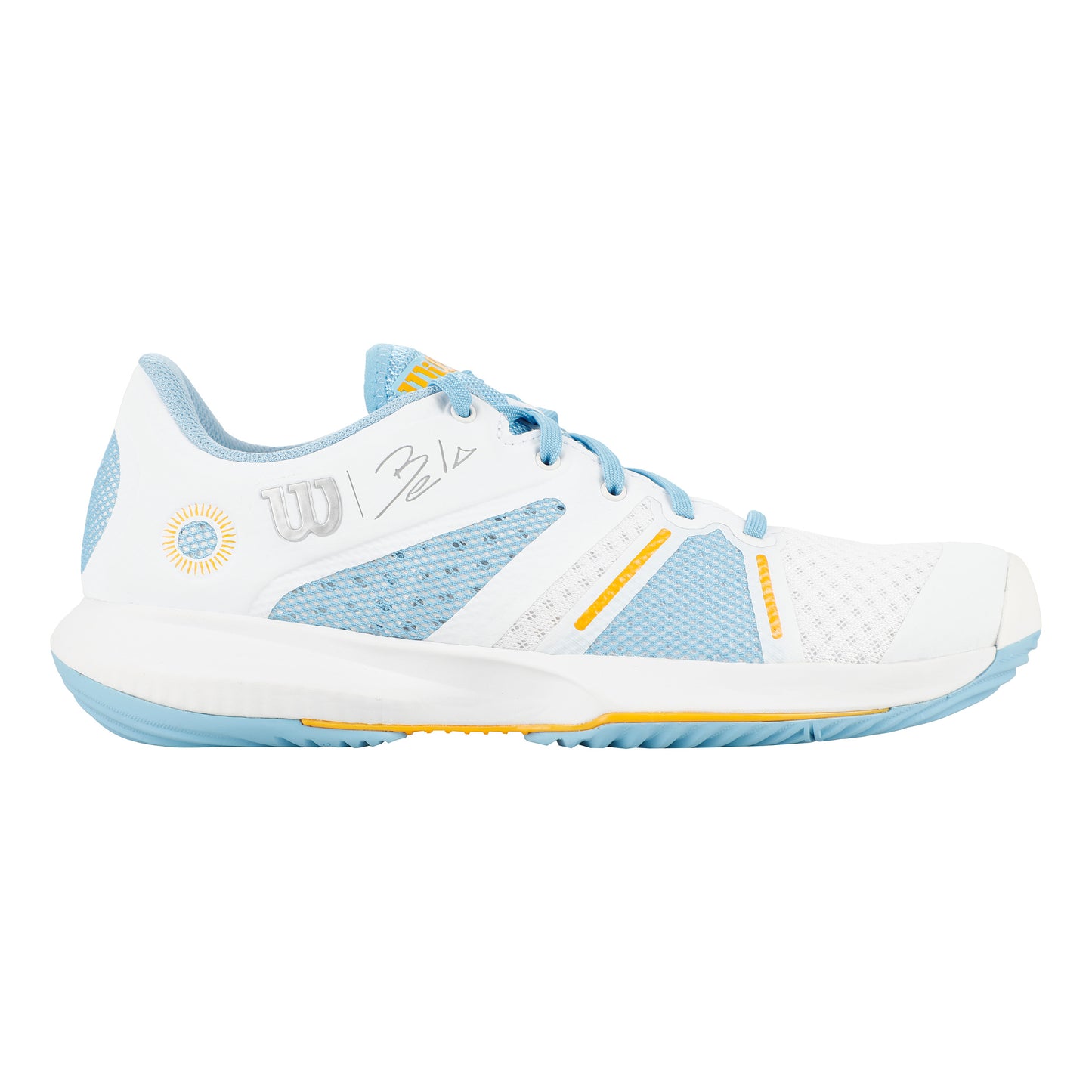 Wilson Bela Pro Chaussures padel Hommes - blanc, bleu clair