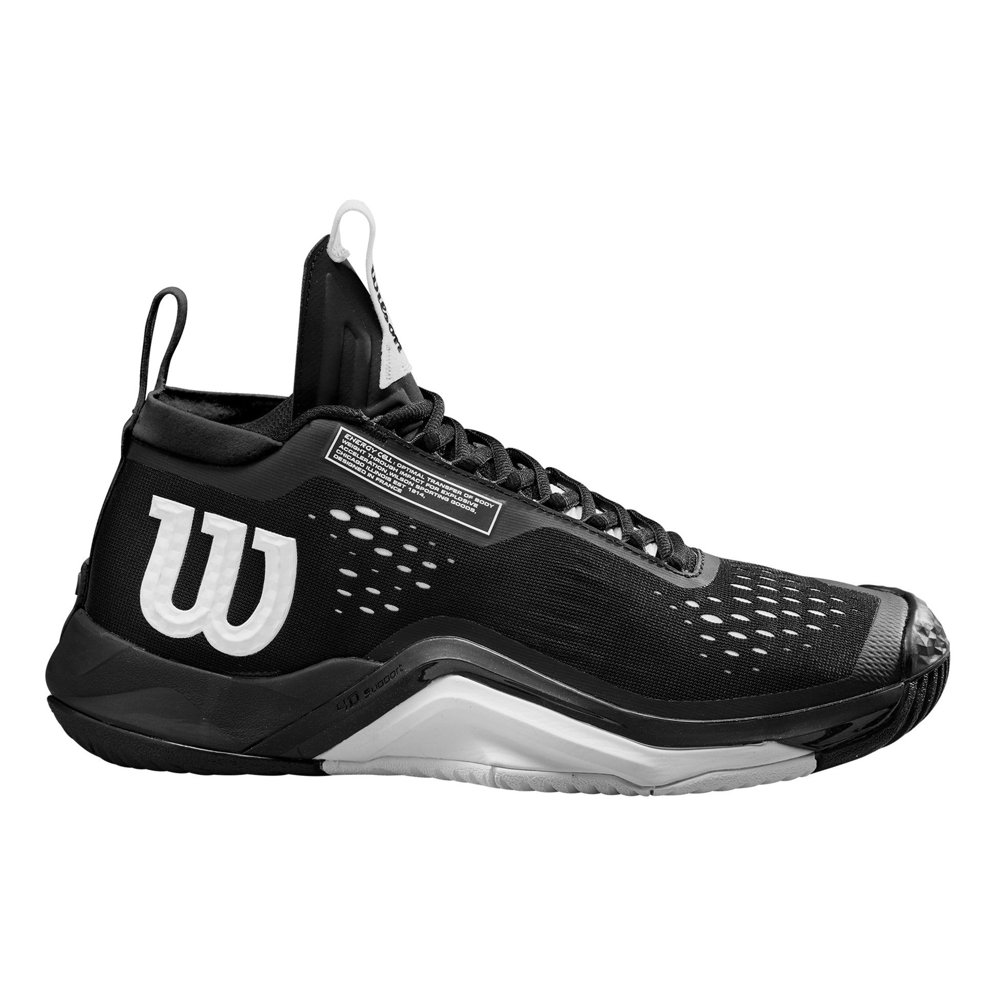 Wilson Rush Pro Tour Mid Chaussures toutes surfaces Hommes - noir,