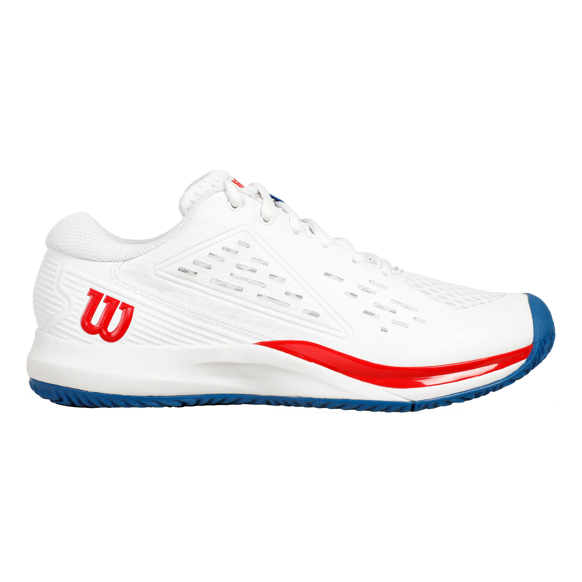 Wilson Rush Pro Ace Chaussures toutes surfaces Enfants - blanc, bleu