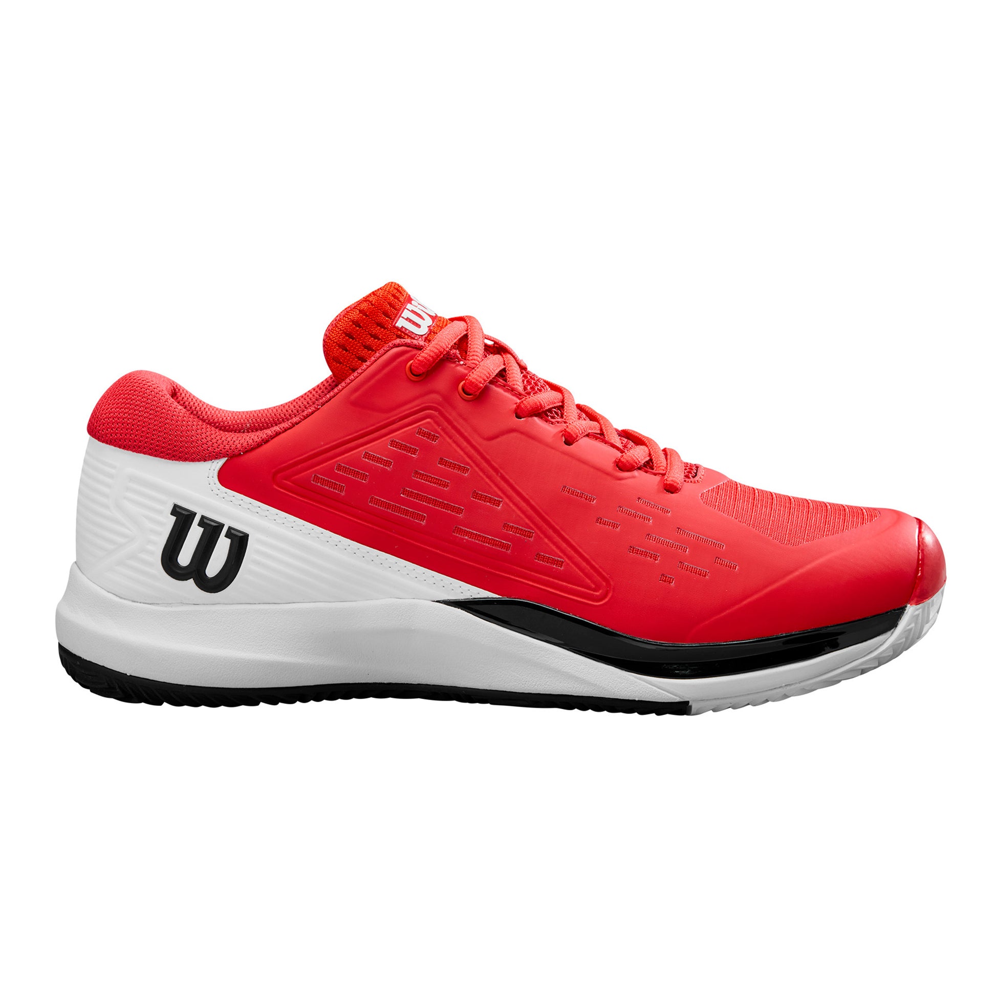Wilson Rush Pro Ace Chaussure Terre Battue Hommes-Rouge,Blanc