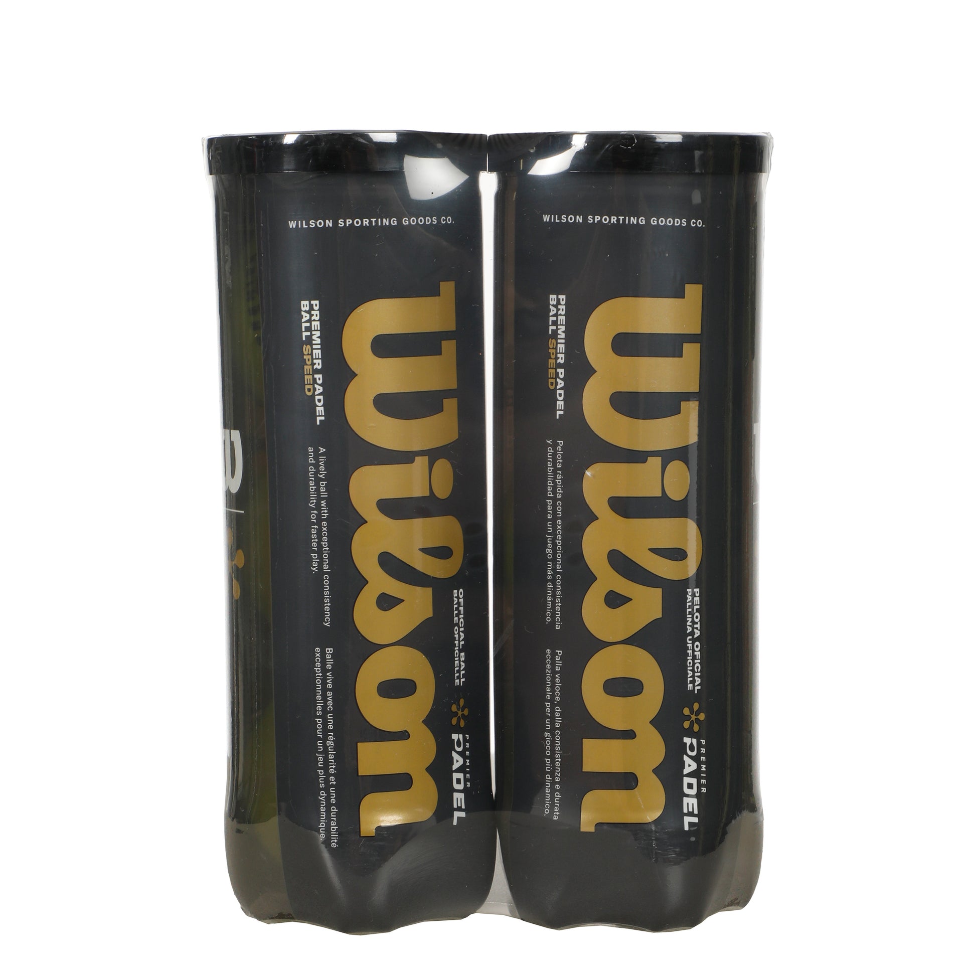 Wilson Premier Padel Speed X3 Bi Pack 2 Tubes De 3