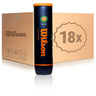 18 tubes de 4 Roland Garros Official En carton