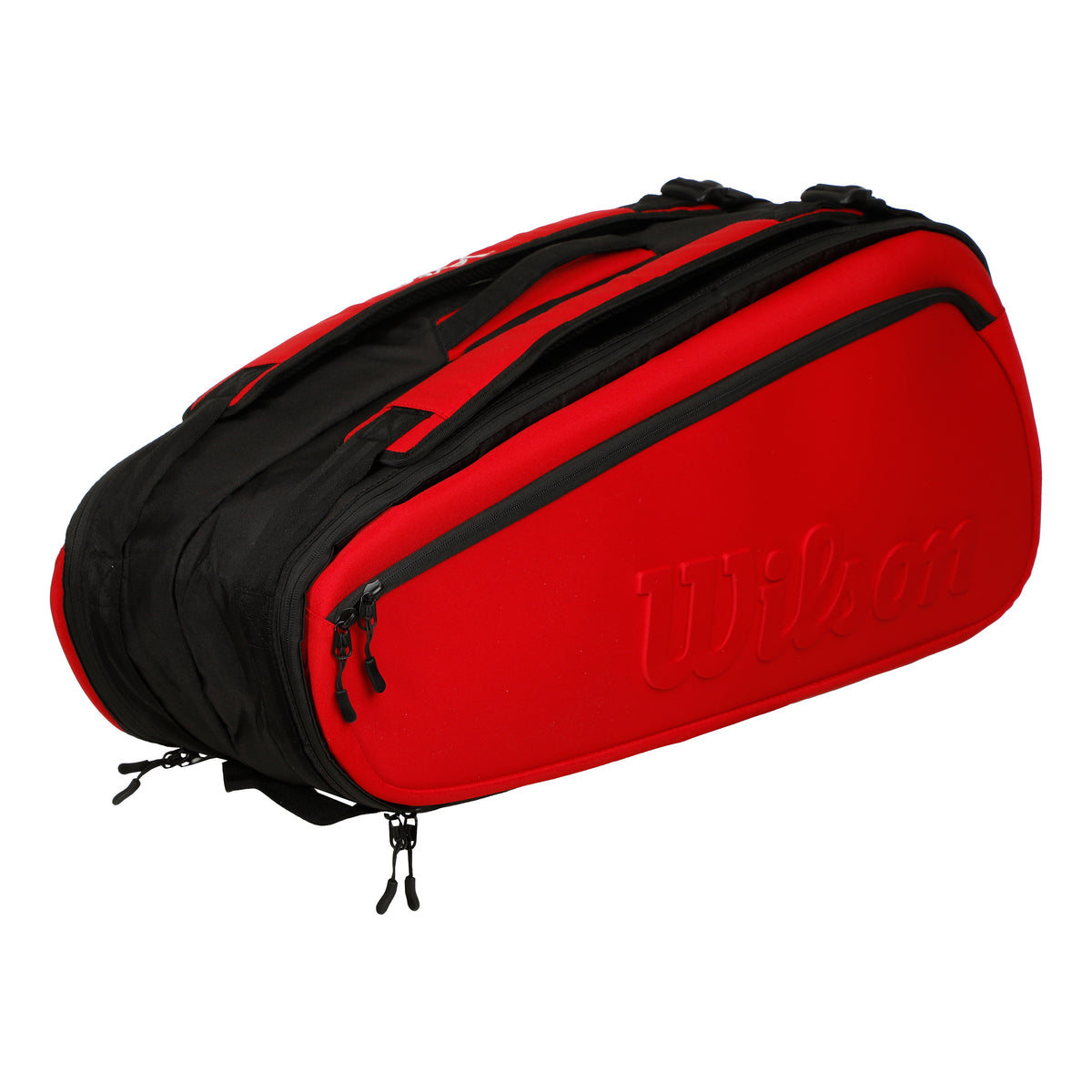 Wilson Clash Super Tour Housse De Raquette Lot De 9-Rouge
