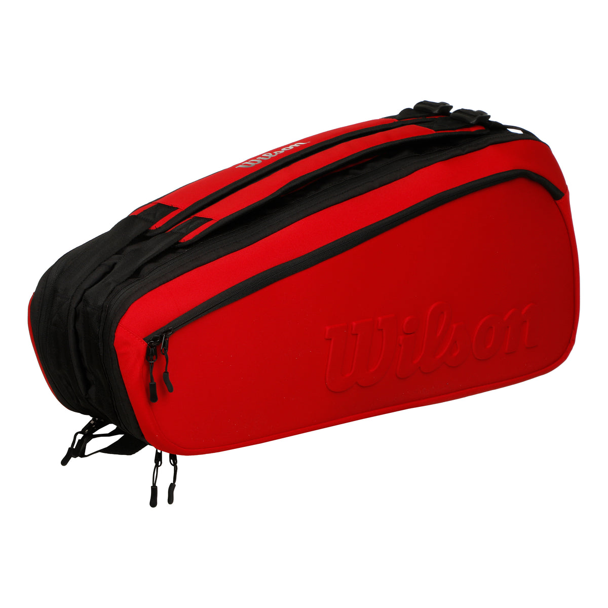Wilson Clash Super Tour Housse De Raquette Lot De 6-Rouge