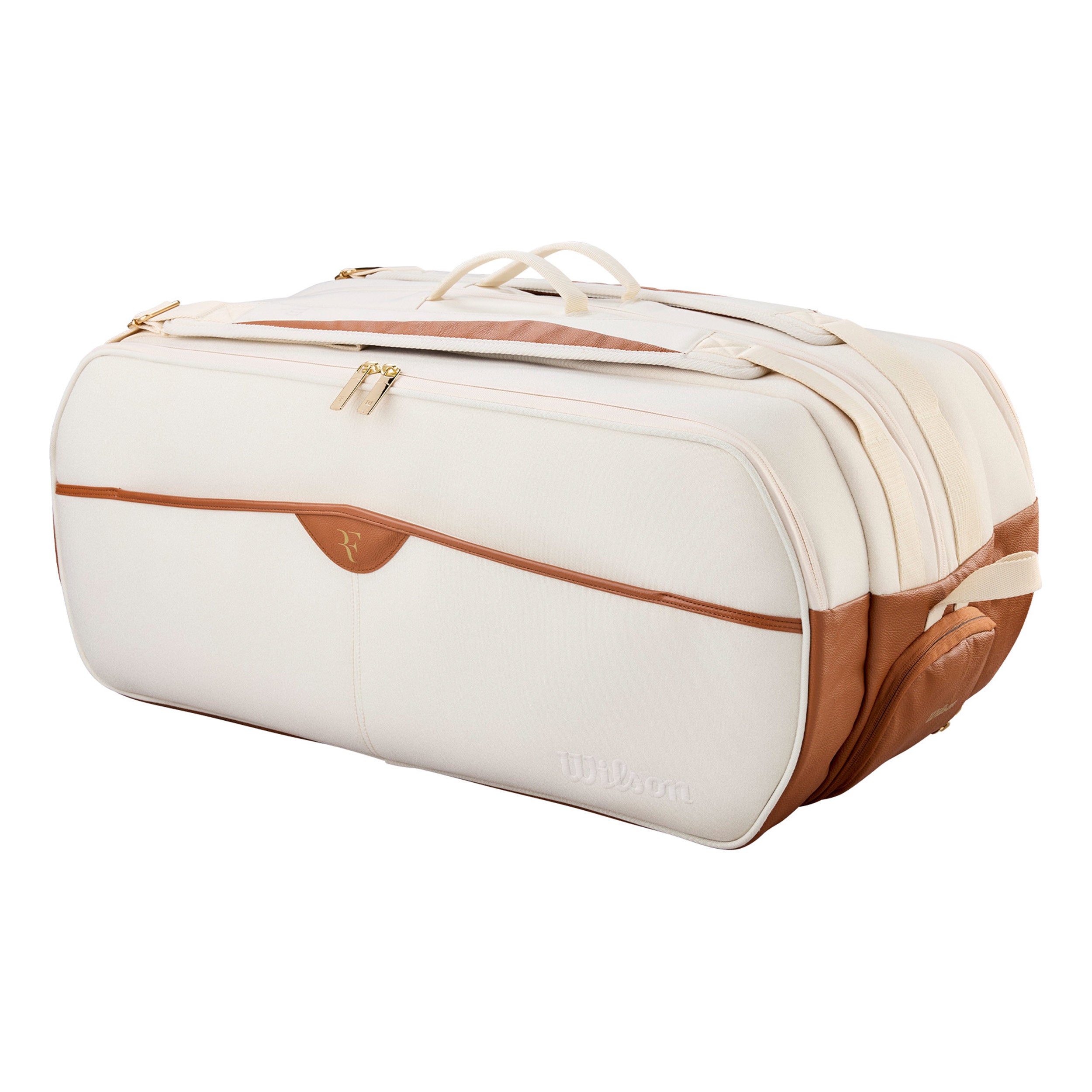Wilson Tour RF Lawn Tournament Housse de raquette Lot de 12 - crème