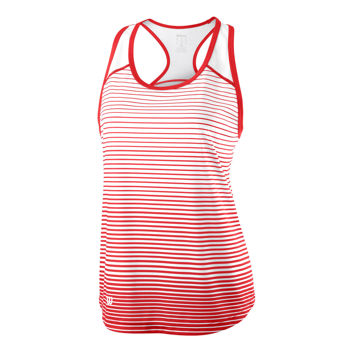 Wilson Striped Débardeur tank top Femmes - rouge, blanc