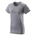 Power Seamless T-shirt Femmes-Gris