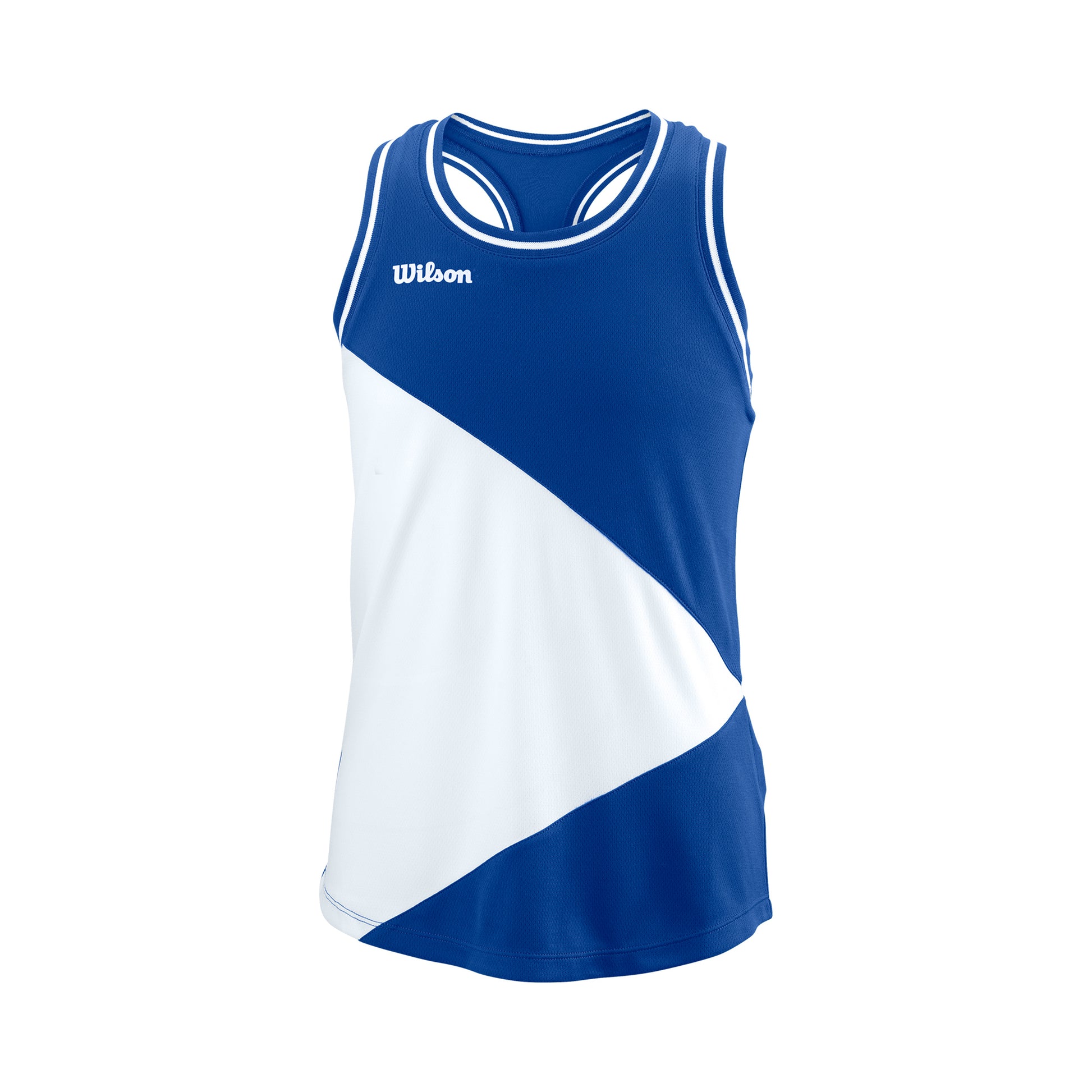 Wilson Team Débardeur Tank Top Filles-Bleu,Blanc