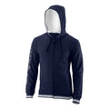 Team II Gilet en coton Hommes - bleu foncé, blanc