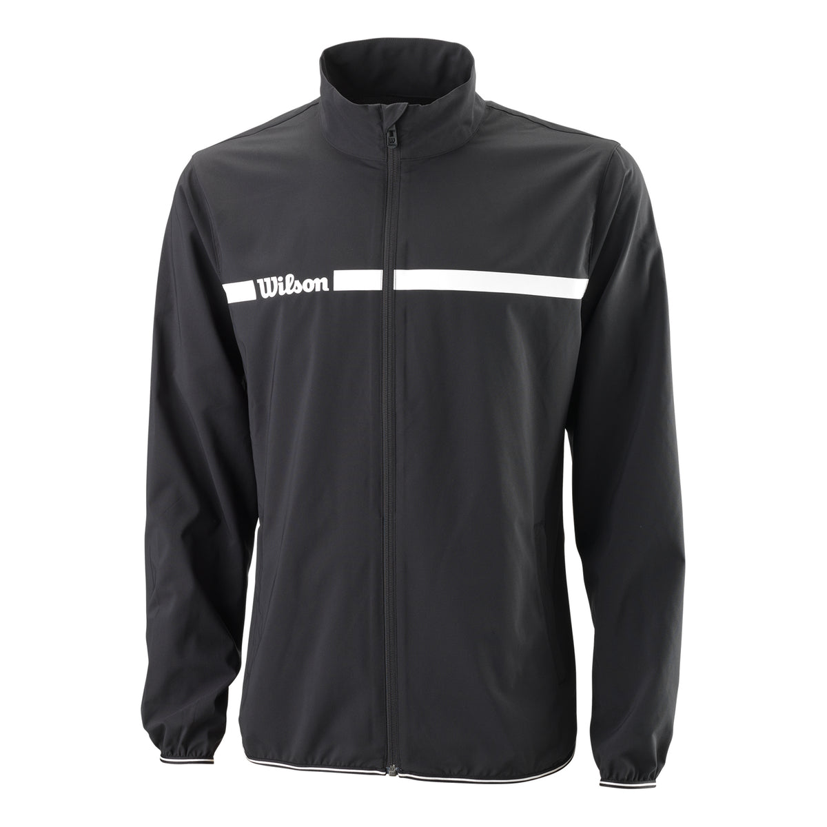 Wilson Team II Woven Veste de survêtement Hommes - noir, blanc