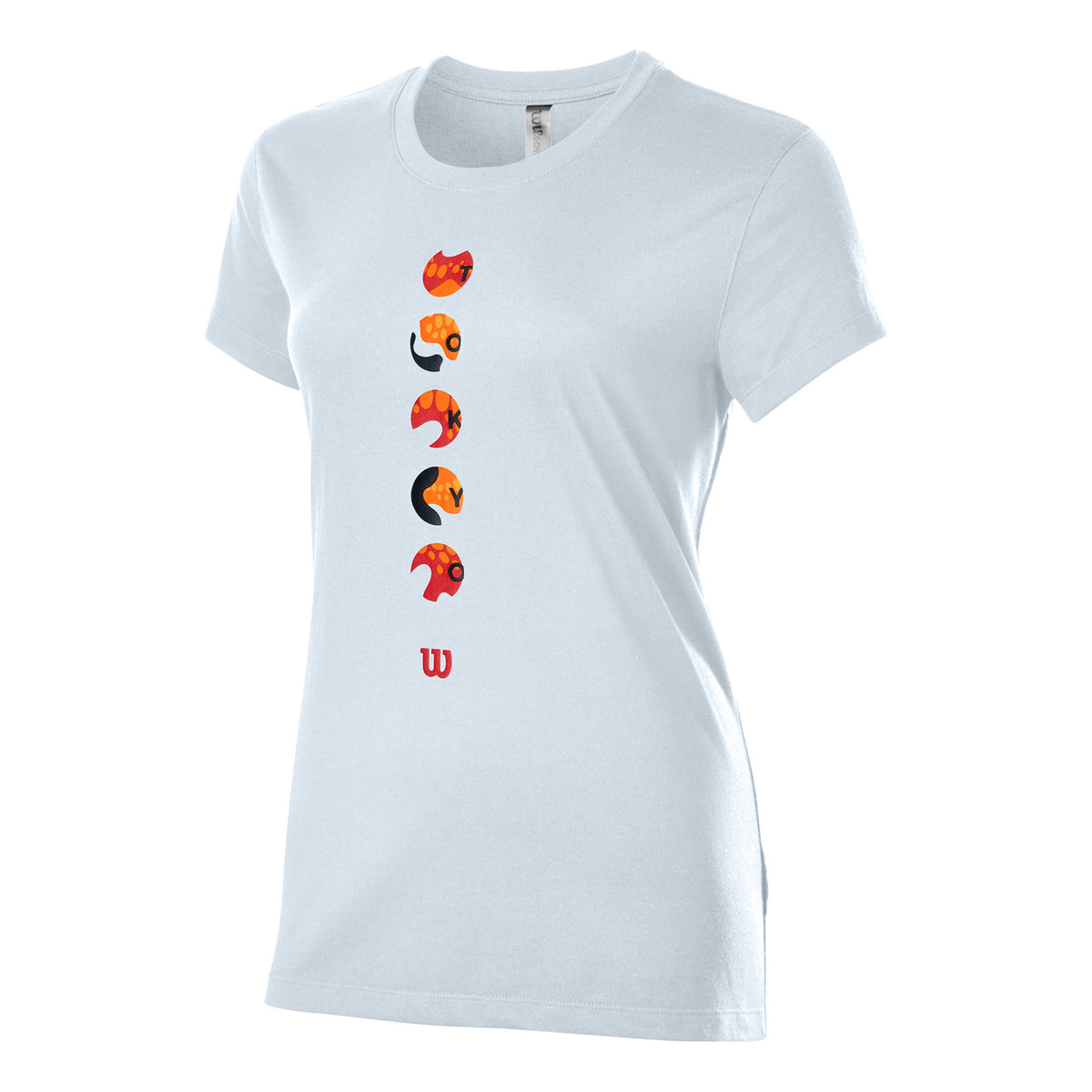 Wilson Tokyo Tech T-shirt Femmes - blanc, orange
