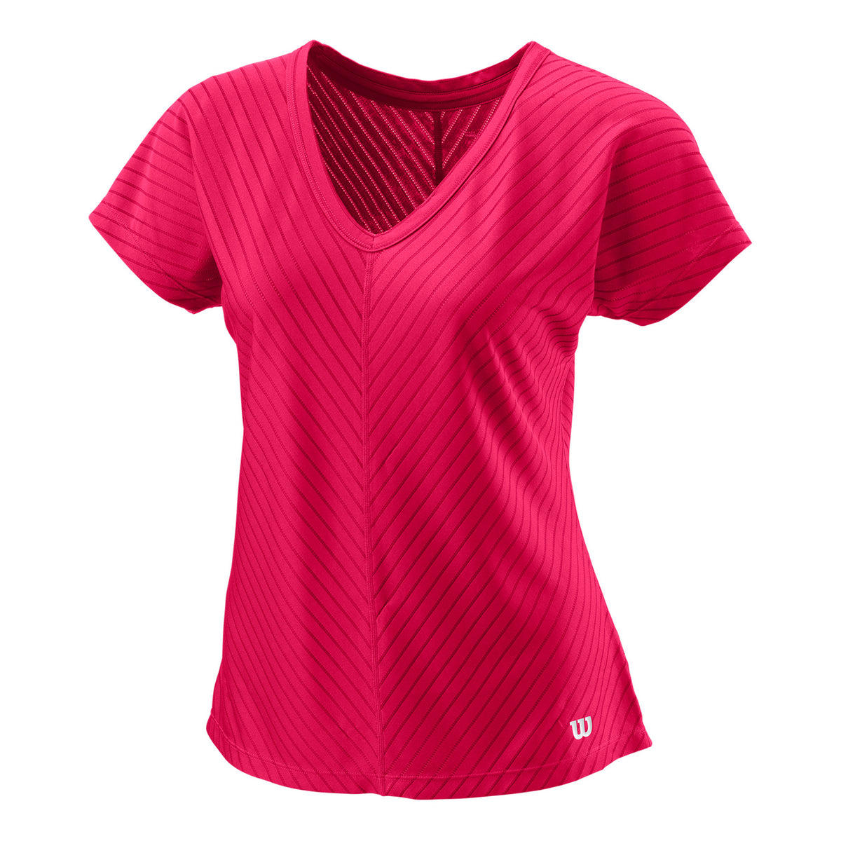 Wilson Training V-Neck II T-shirt Femmes - pink,