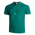 Players Seamless Zip Henley 2.0 T-shirt Hommes-Vert