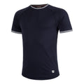 Court Performance Crew T-shirt Hommes-Bleu Foncé