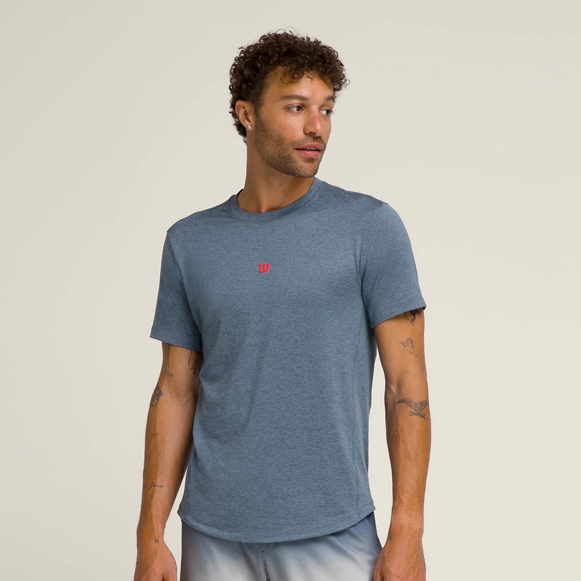 Wilson Everyday Performance T-shirt Hommes-Bleu